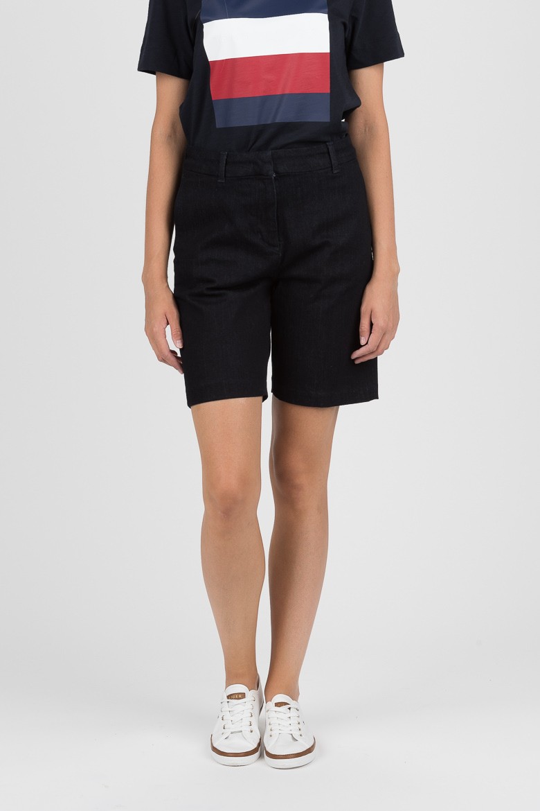 Tommy Hilfiger Shorts - TAILORED BERMUDA RIKA Black-grey