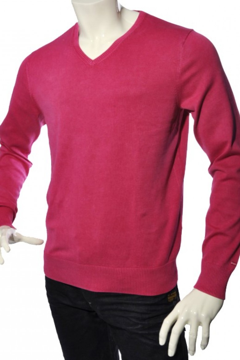 Tommy Hilfiger Sweater - mason gmd v-nk c pink