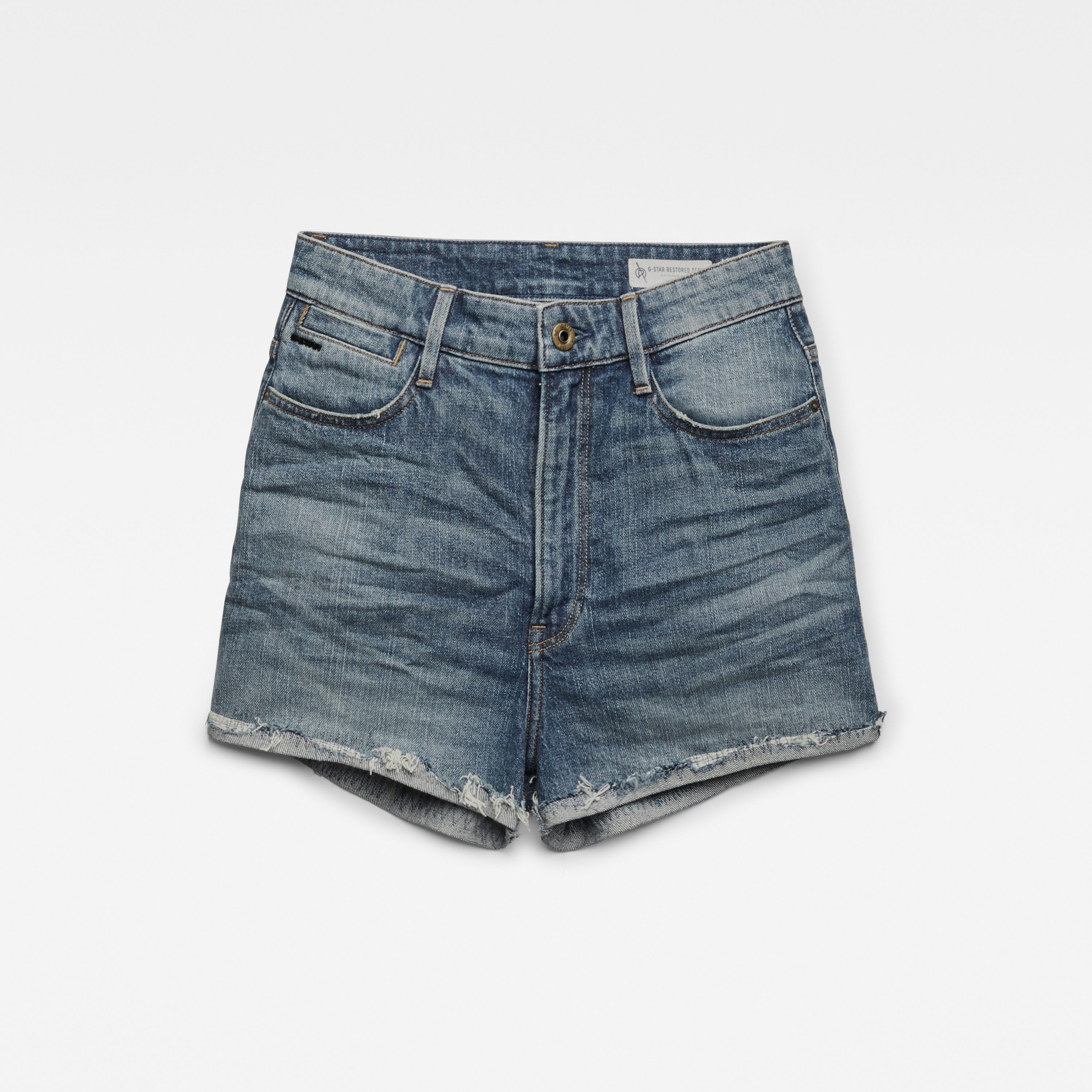G-STAR Shorts - Tedie Ultra High Short rp Wmn Denim