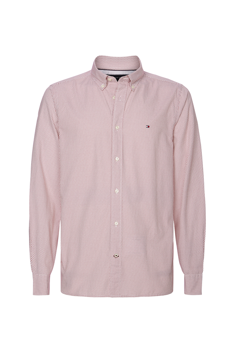 Tommy Hilfiger Shirt - MICRO BANDANA PRINT SHIRT pink