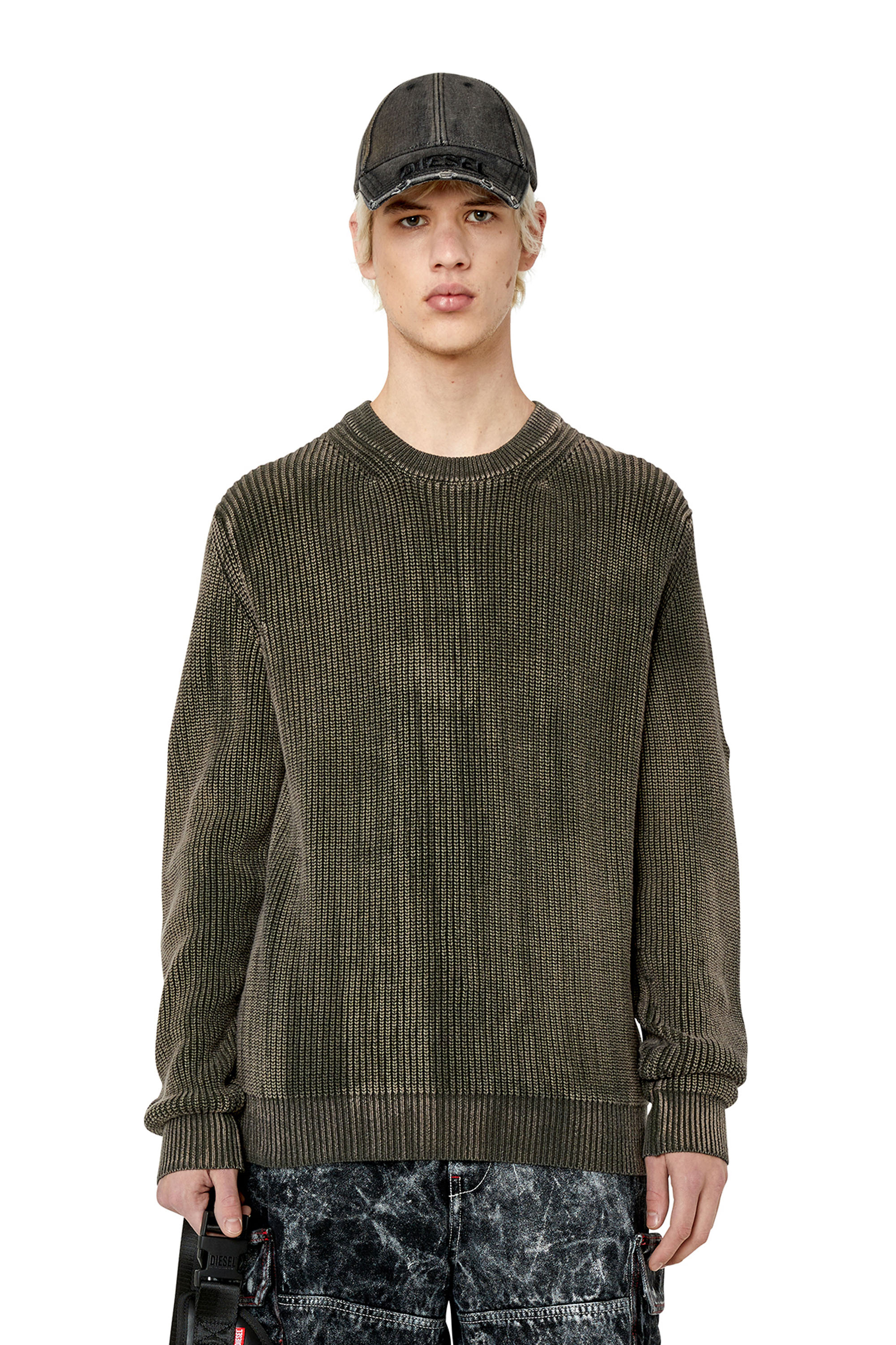 Diesel Sweater - K-ELESTO KNITWEAR grey