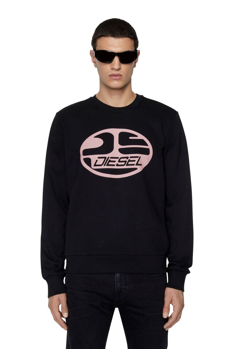 Diesel Sweatshirt - S-GINN-K26 SWEAT-SHIRT Black