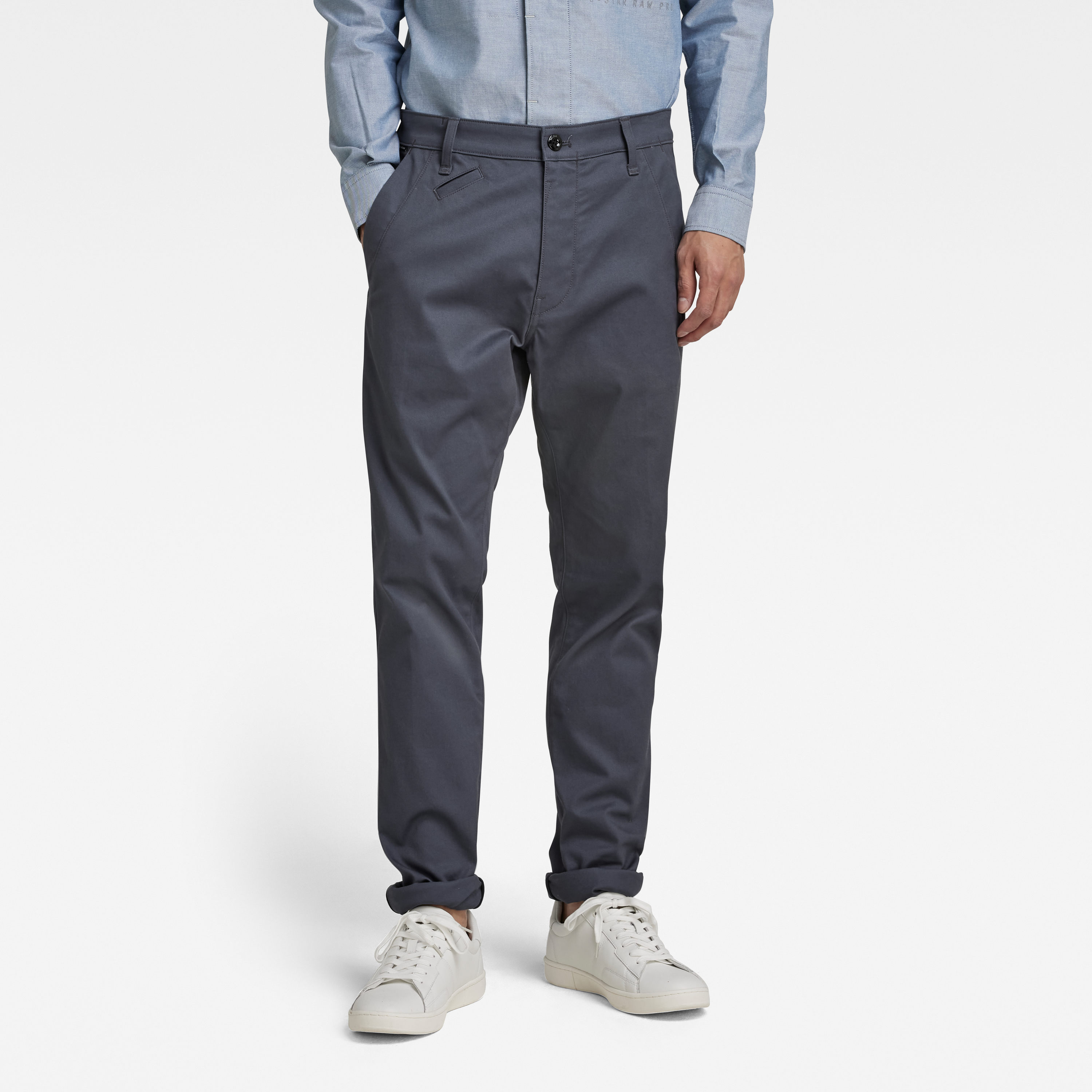 G-STAR Trousers - Bronson 2.0 Slim Chino Blue