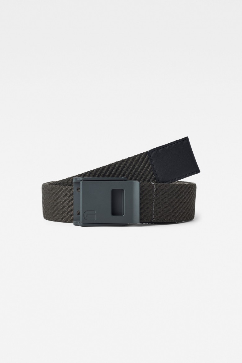 G-STAR Belt - Xemy webbing belt asphalt