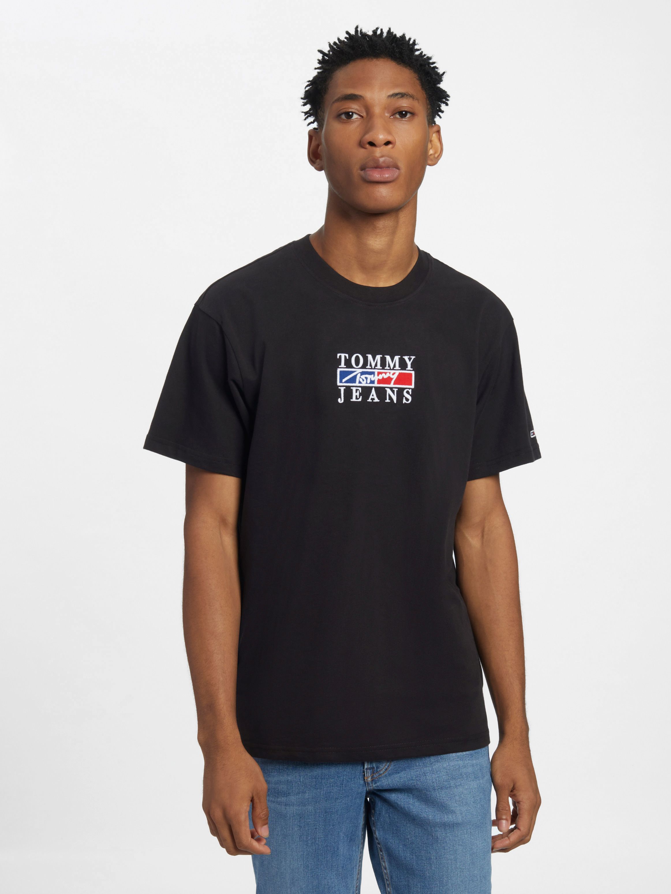 Tommy Jeans T-shirt - TJM RLXD TIMELESS TO Black