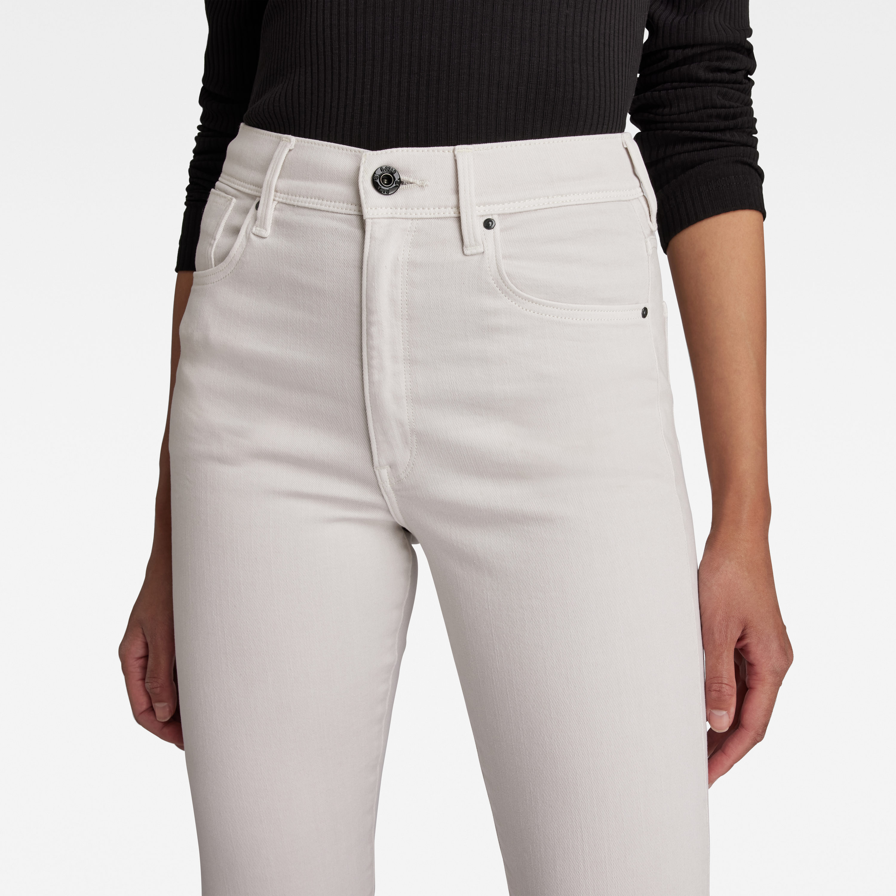 G-STAR Jeans - Kafey Ultra High Skinny white