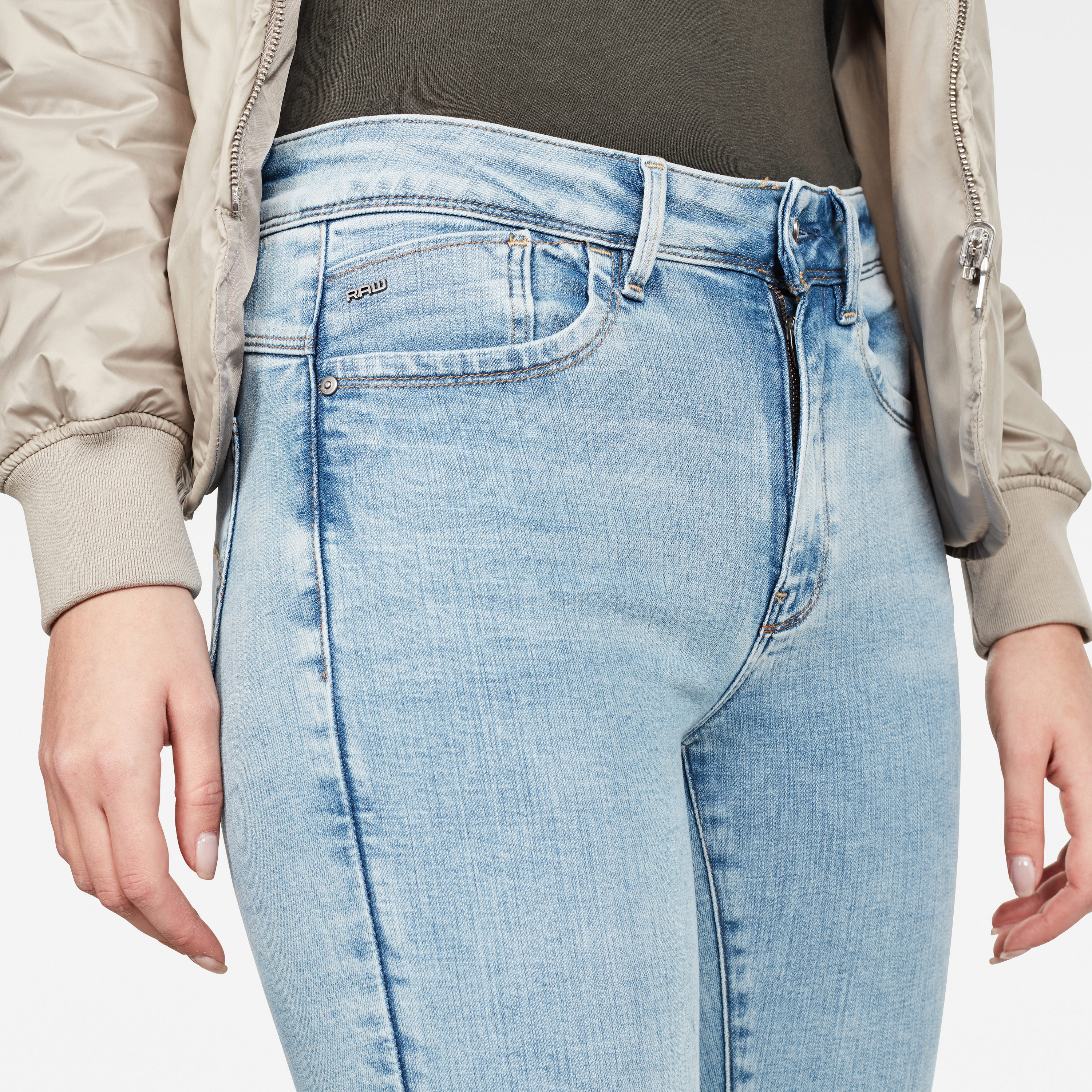 G-STAR Jeans - Lhana High Super Skinny Wmn Light Blue