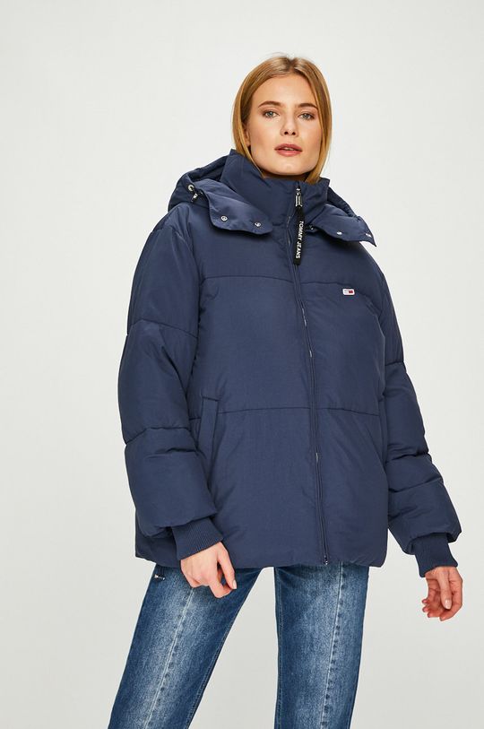 Tommy Jeans Jacket - TJW OVERSIZED PUFFA JACKET dark blue