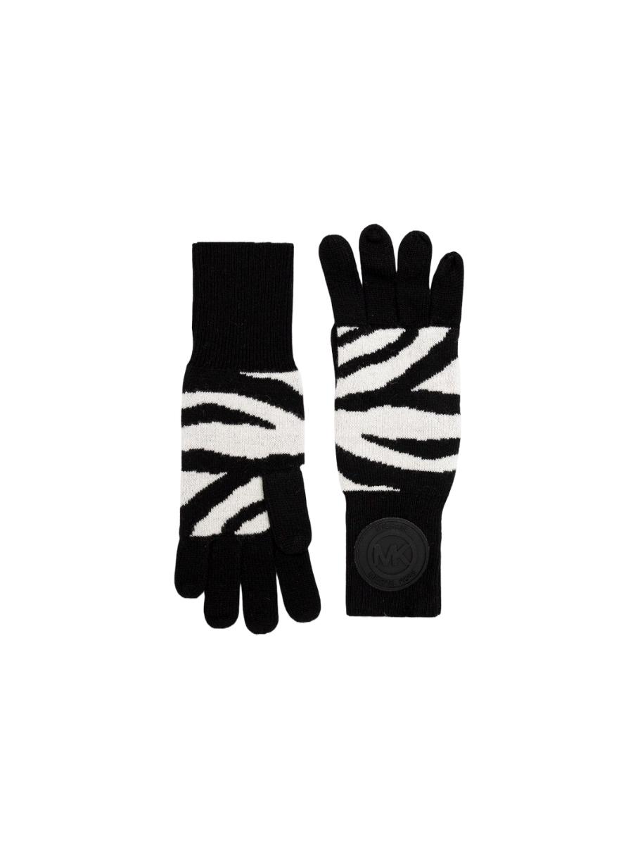 Michael Kors Gloves - CASH BLEND ZEBRA GLOVES patterned