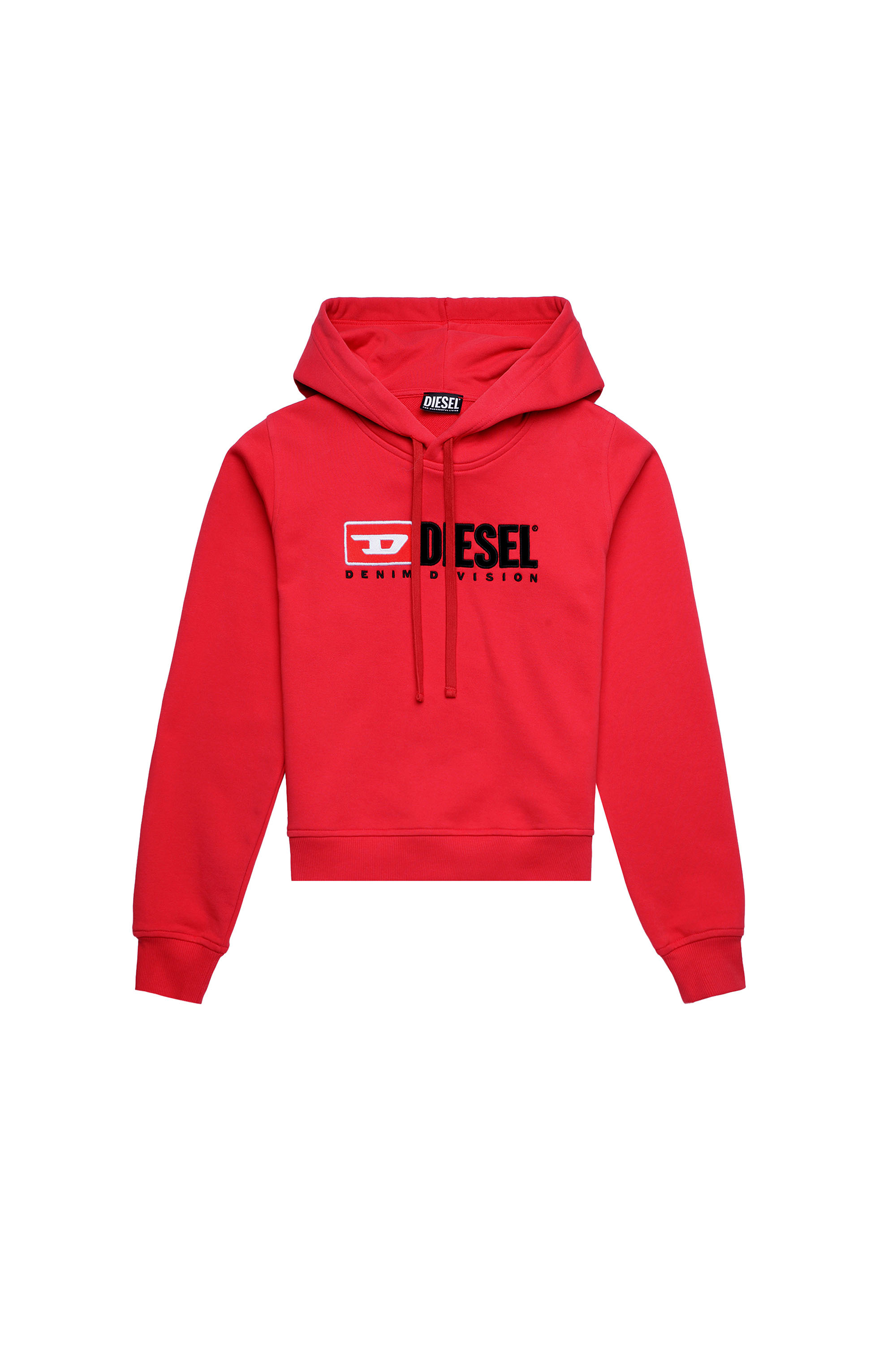 Diesel Sweatshirt - F-REGGY-HOOD-DIV SWEAT-SH red