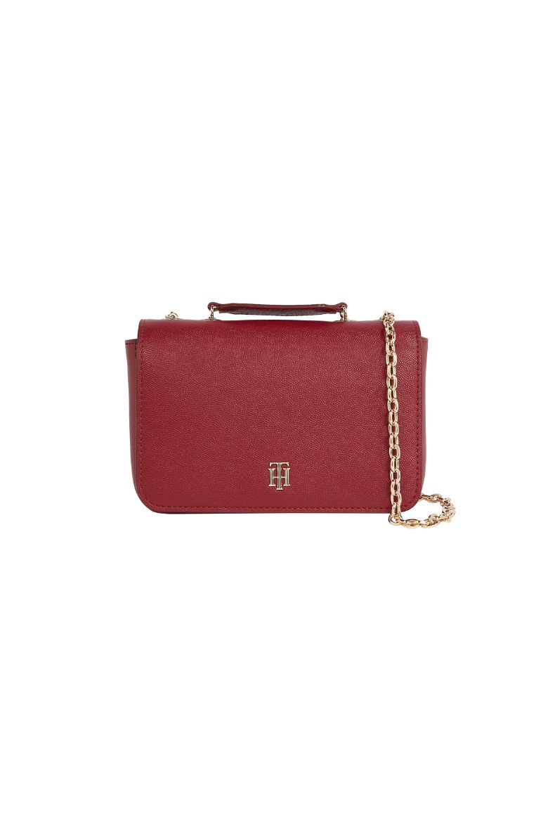 Tommy Hilfiger Handbag - TH TIMELESS CHAIN CROSSOVER red
