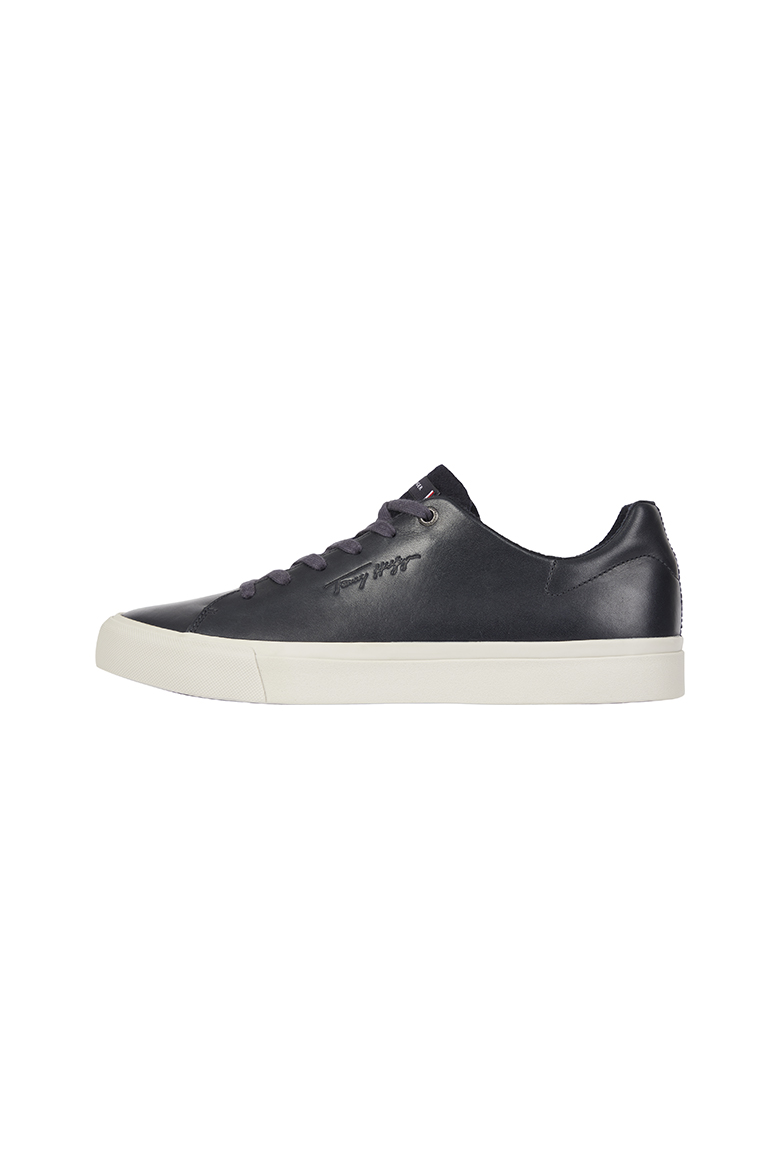 Tommy Hilfiger Sneakers - PREMIUM LEATHER VULCANIZED blue