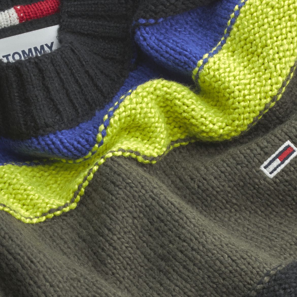 Tommy Jeans Sweater - TJM STRIPE FASHION SWEATER multicolor