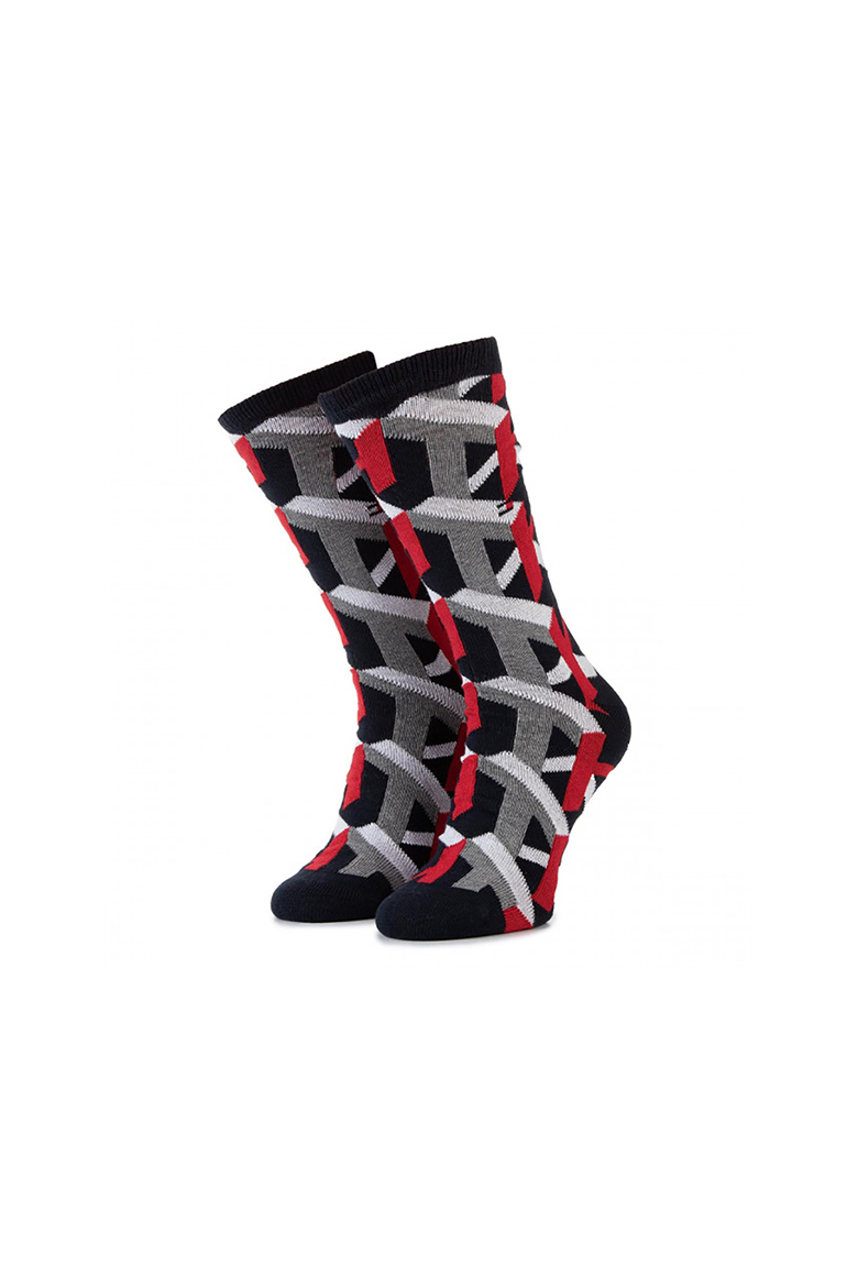 Tommy Hilfiger Socks - TH MEN SOCK 1P 3D TH Patterned