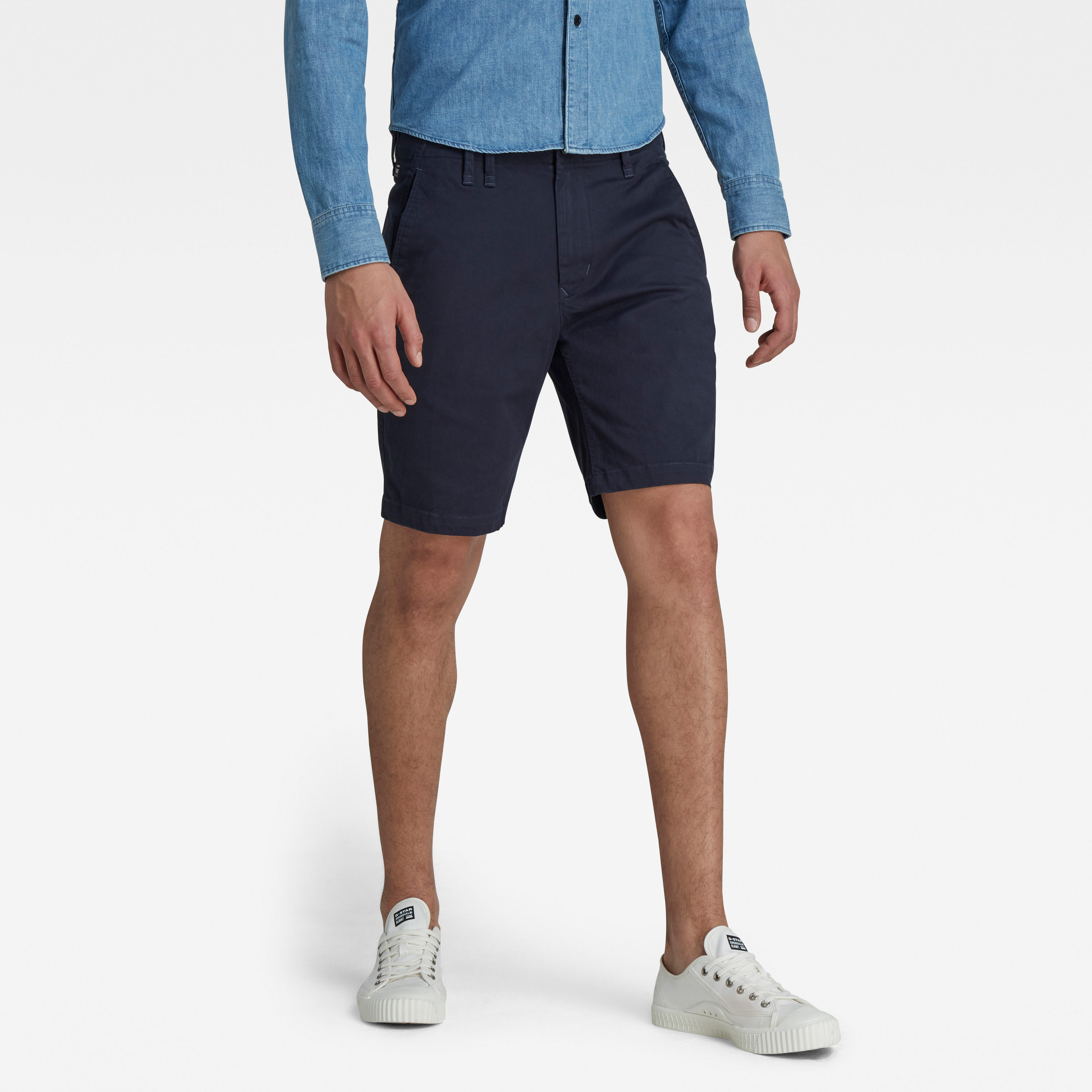 G-STAR Shorts - Vetar chino short dark blue