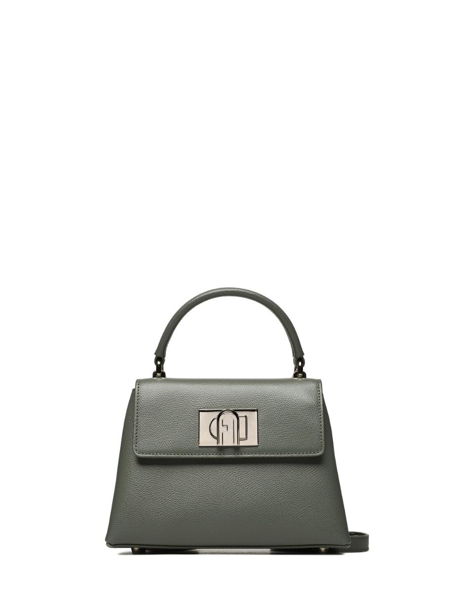 Handbag - FURLA 1927 MINI TOP HANDLE green