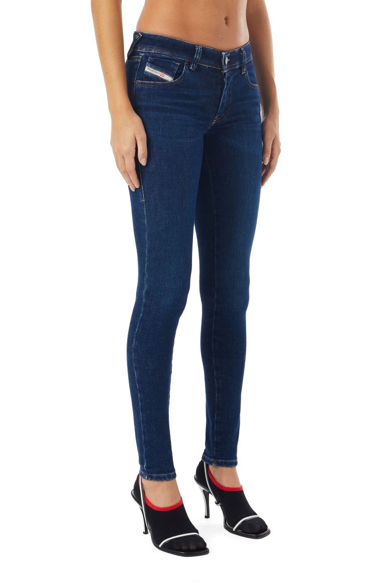 Diesel Jeans - 2018 SLANDY-LOW L.32 TROU blue