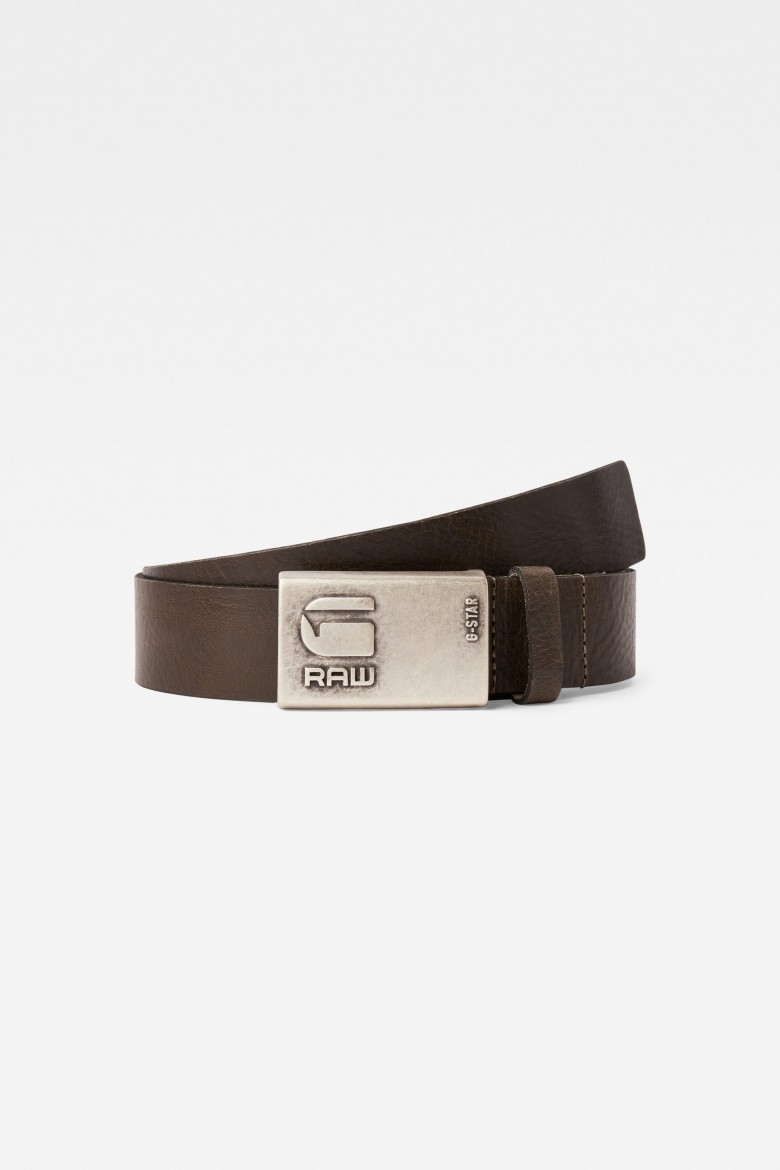 G-STAR Belt - Grizzer pin belt dark brown