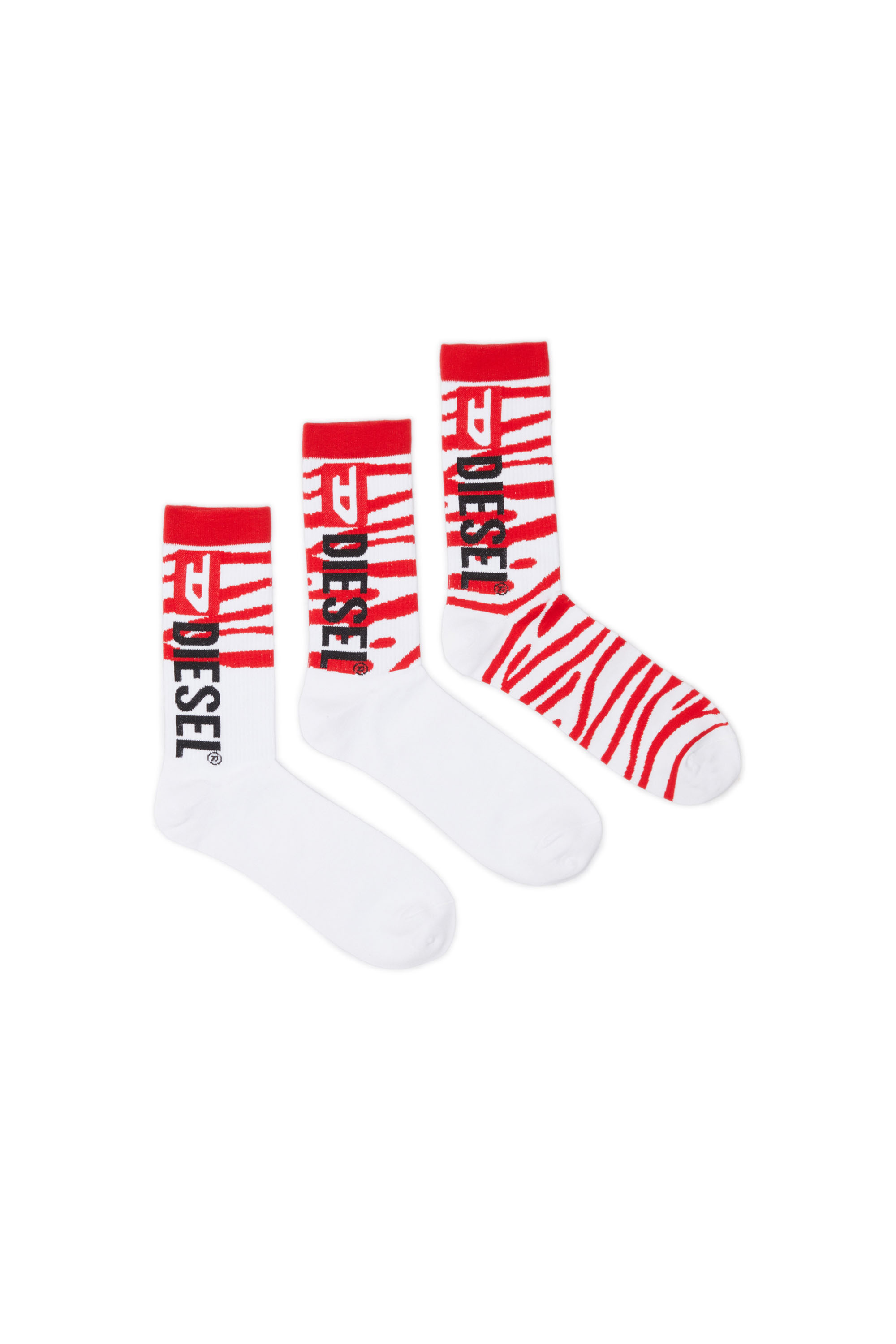 Diesel Socks - SKM-RAY-THREEPACK SOCKS white