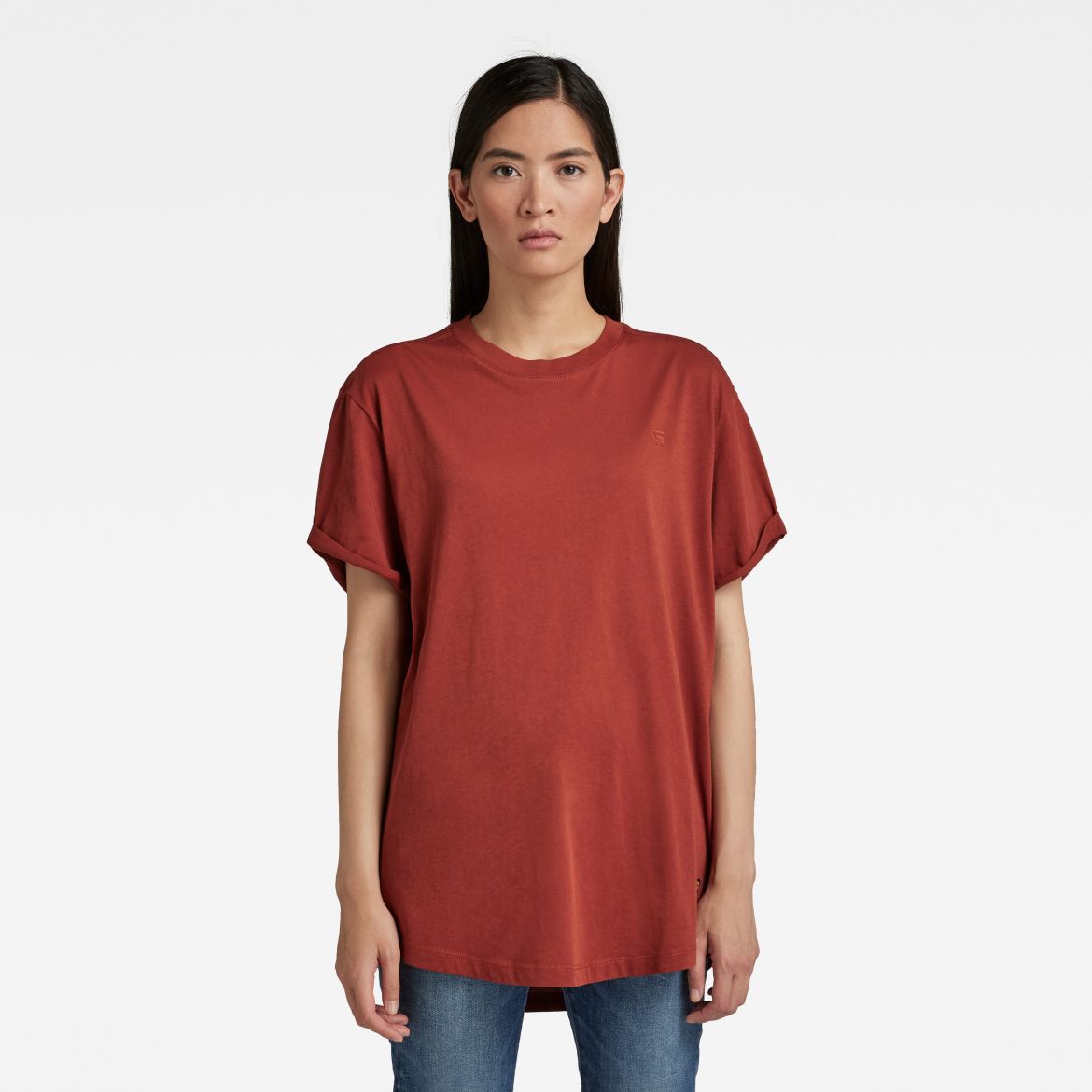 G-STAR T-shirt - Lash fem loose r t s\s brown