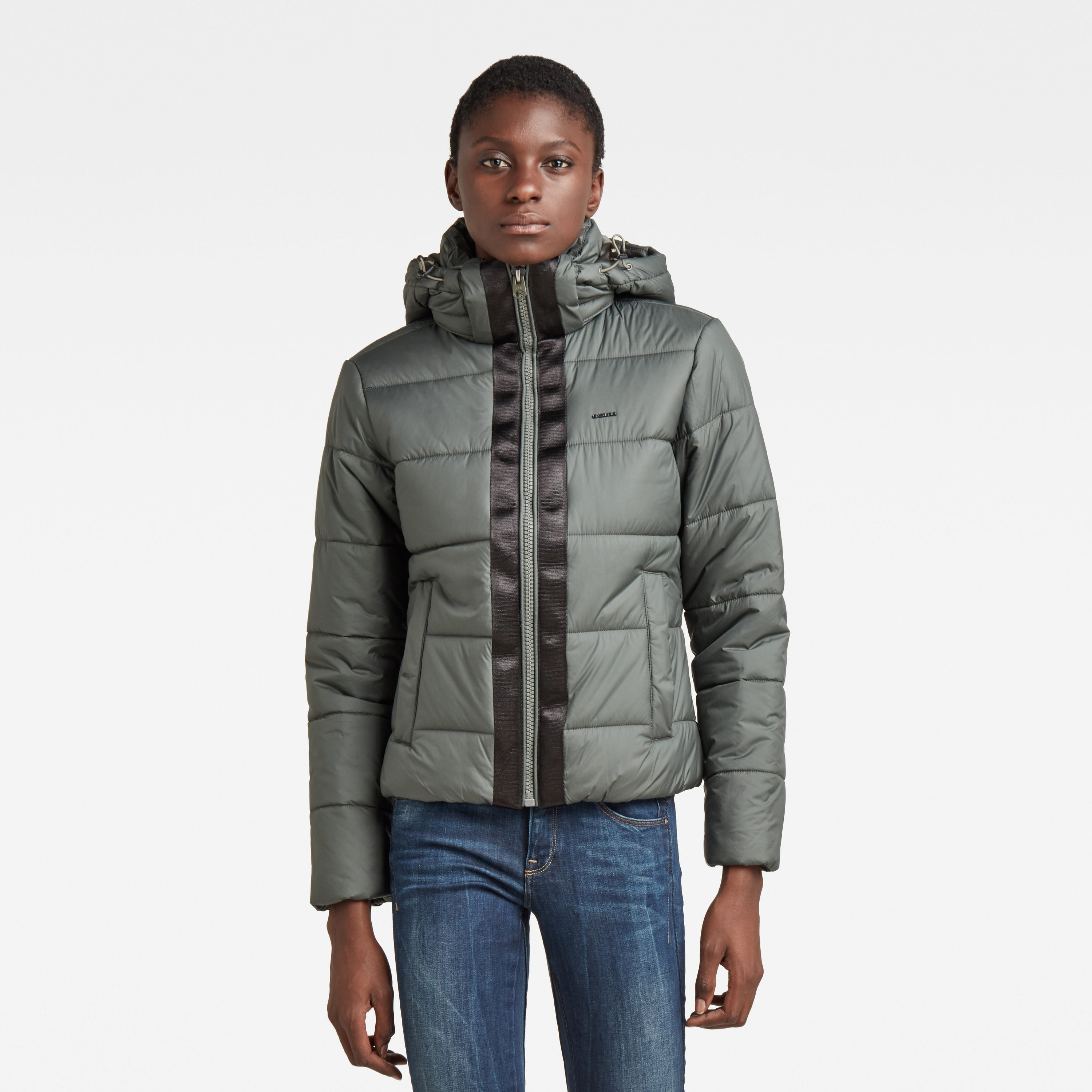 G-STAR Jacket - Meefic hdd pdd jacket wmn grey