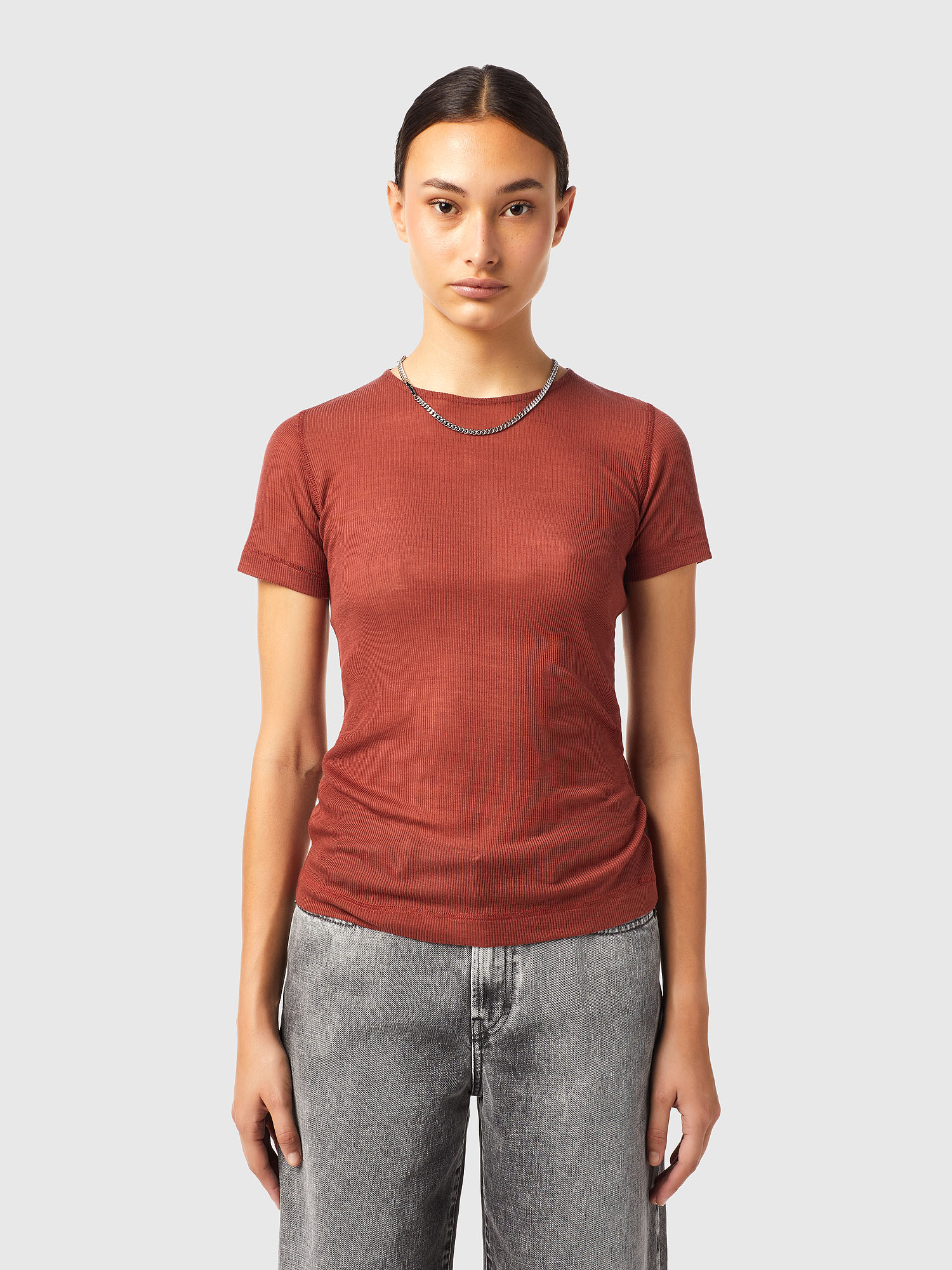 T-shirt - FEMALE DIESEL red