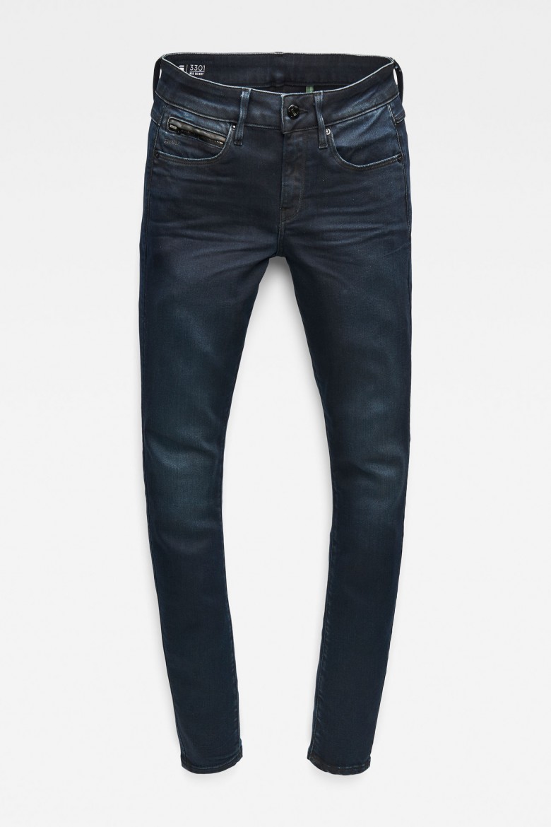 Rifle - G-STAR 3301 Studs Mid Skinny Wmn