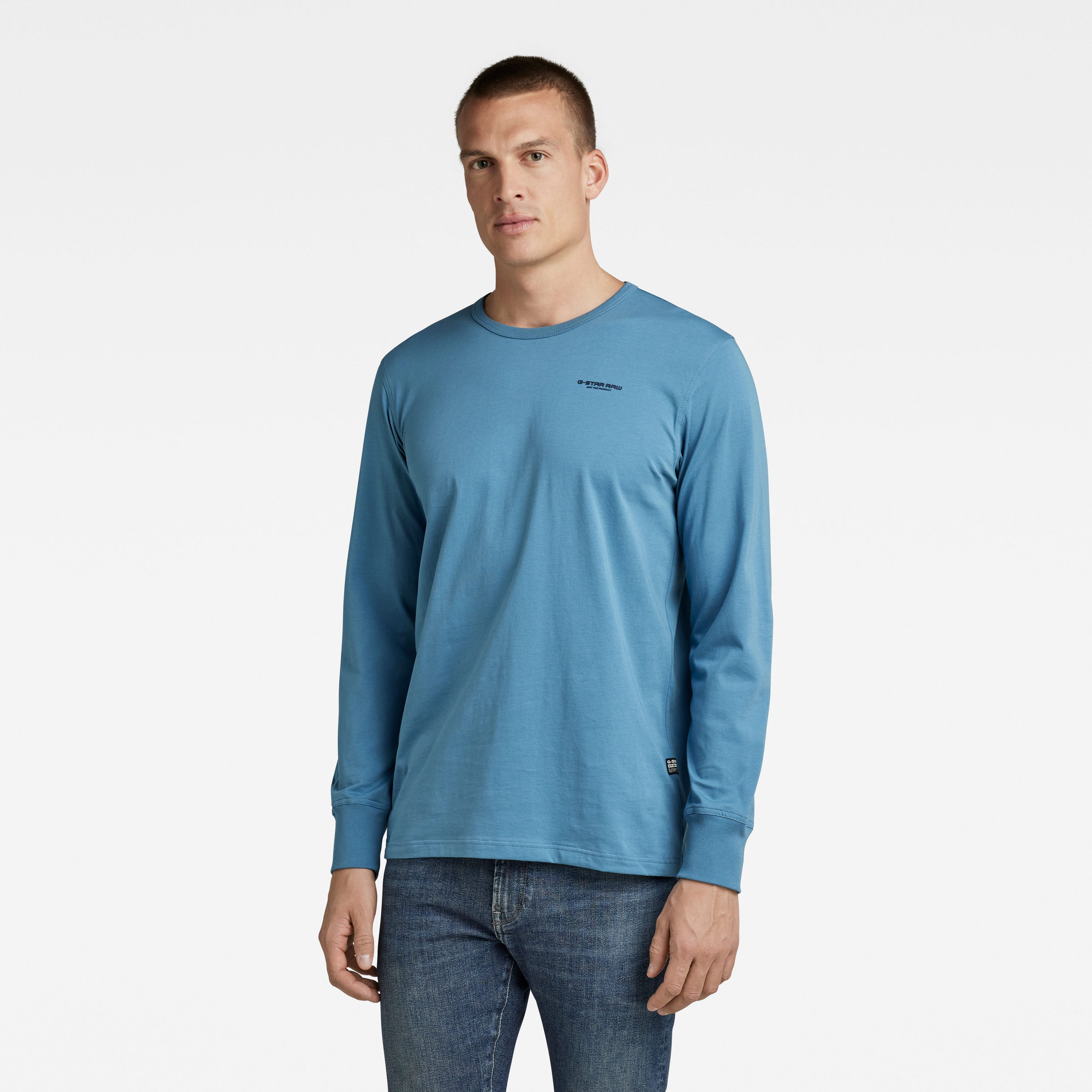 G-STAR T-shirt - Base r t l\s blue