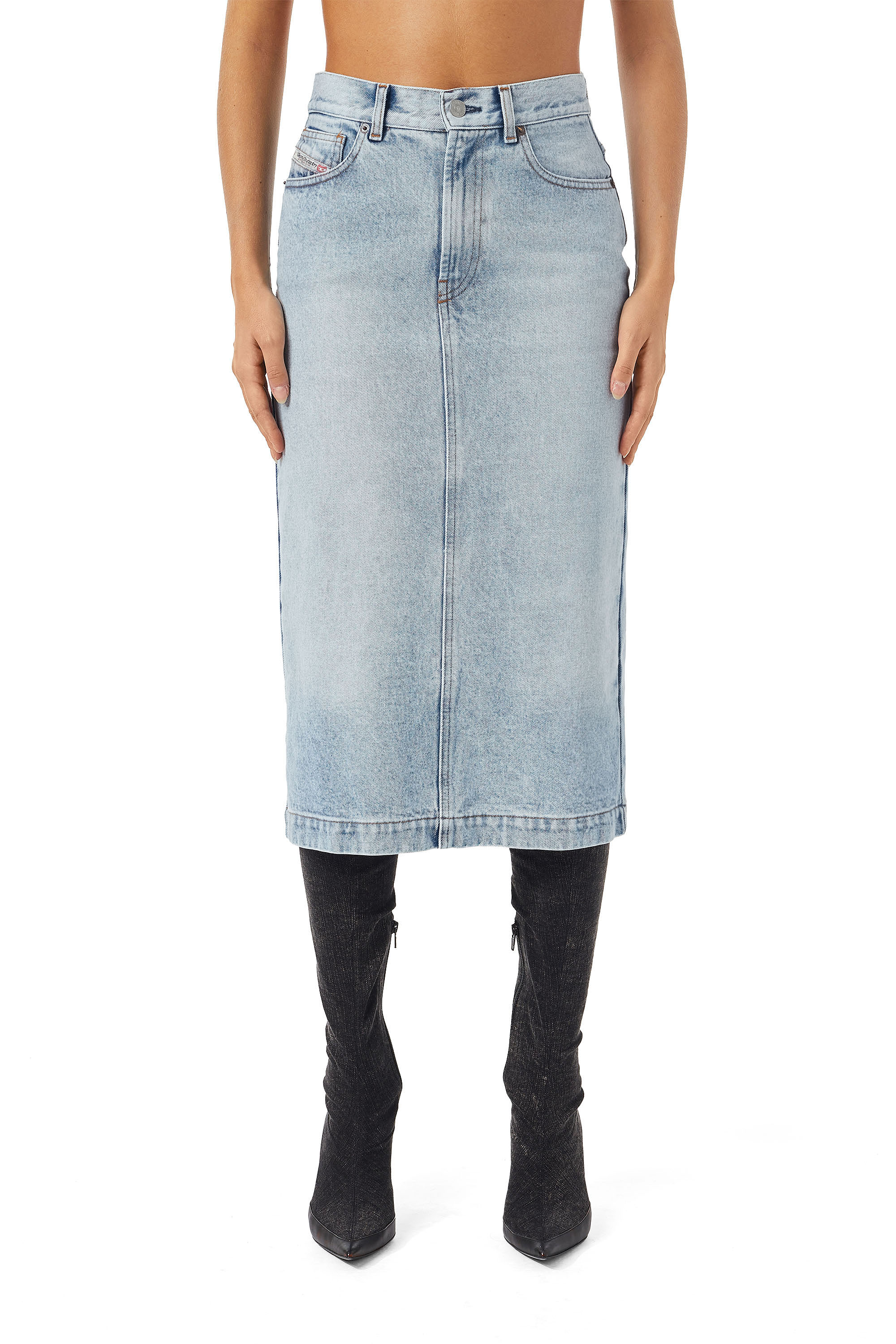 Diesel Skirt - DE-RONNY SKIRT Blue