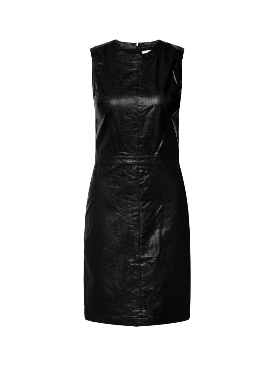 Michael Kors Dress - FITTED FX LTHER DRESS black