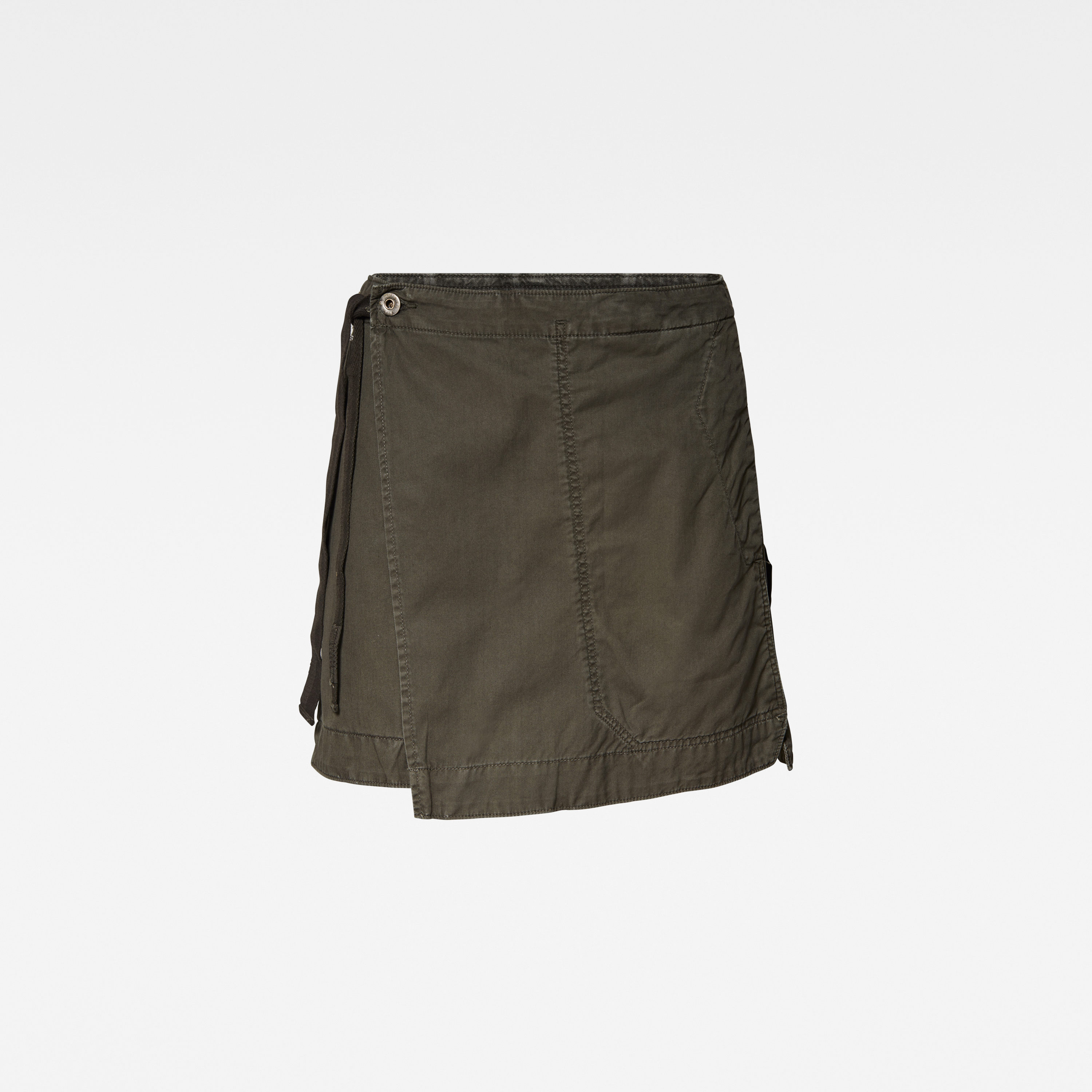 G-STAR Skirt - Utility wrap mini skirt dark olive