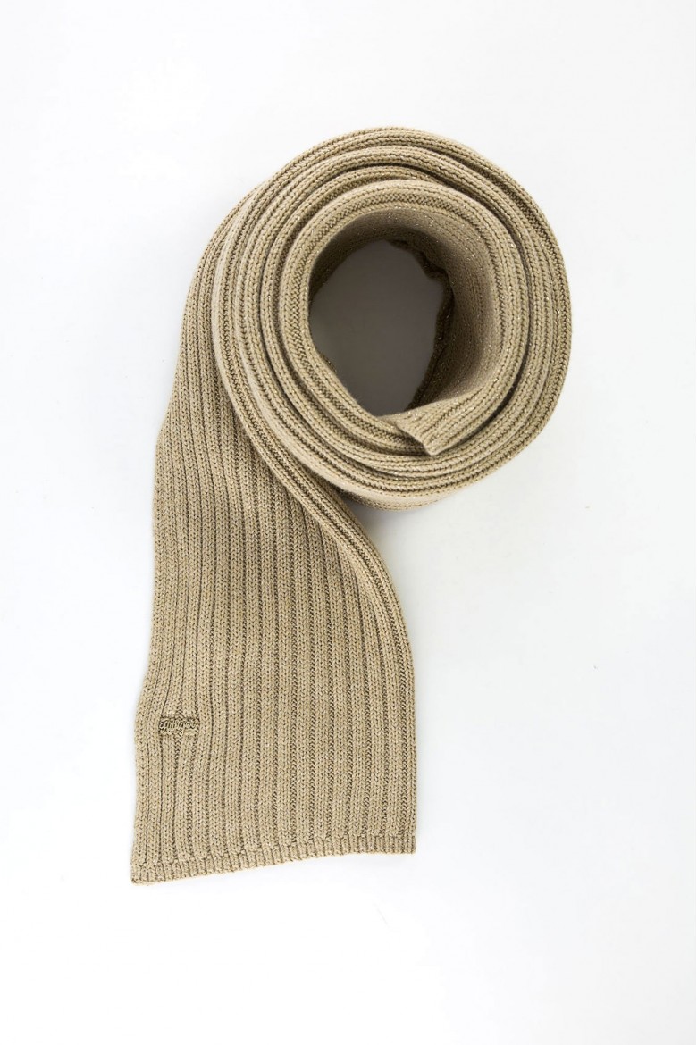 Tommy Hilfiger Scarf - FARIKA LUREX Persimmon