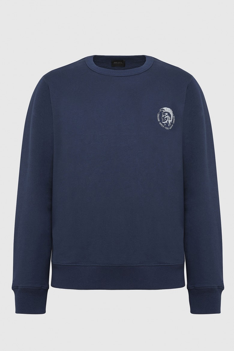 Sweatshirt - Diesel UMLTWILLY SWEATSHIRT blue-grey