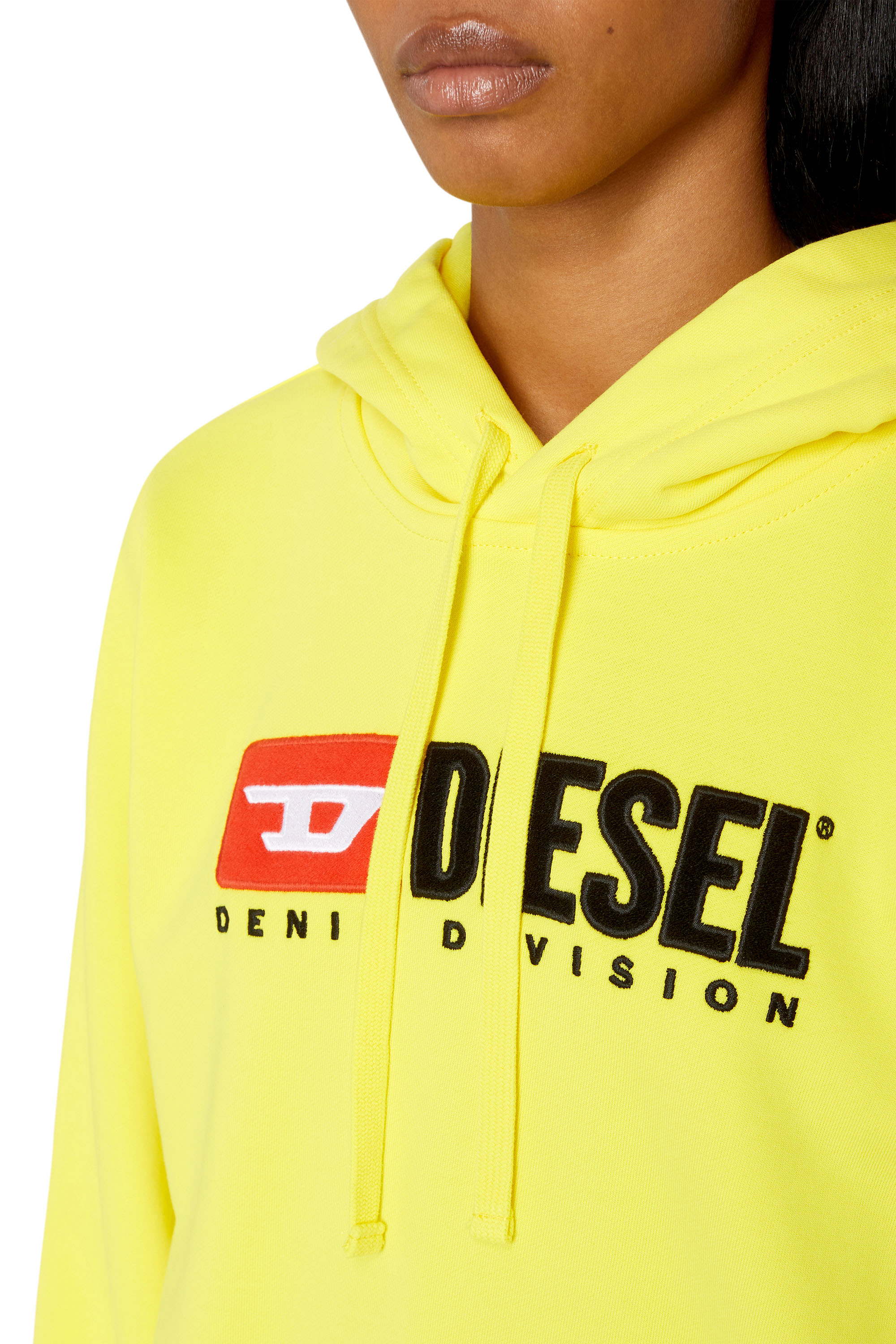 Diesel Sweatshirt - F-REGGY-HOOD-DIV SWEAT-SHIRT yellow