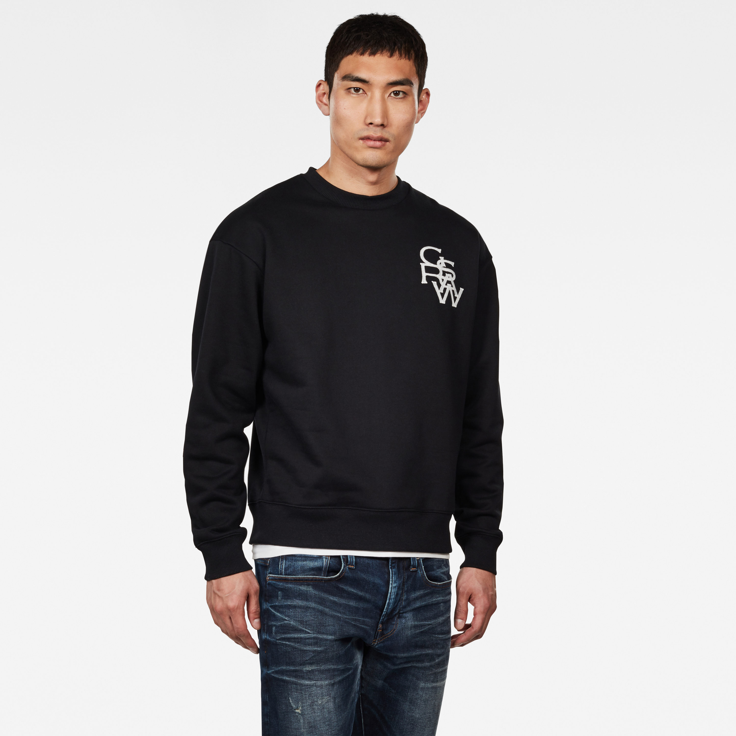 G-STAR Sweatshirt - Graphic 11 Stor R Sw Ls Black