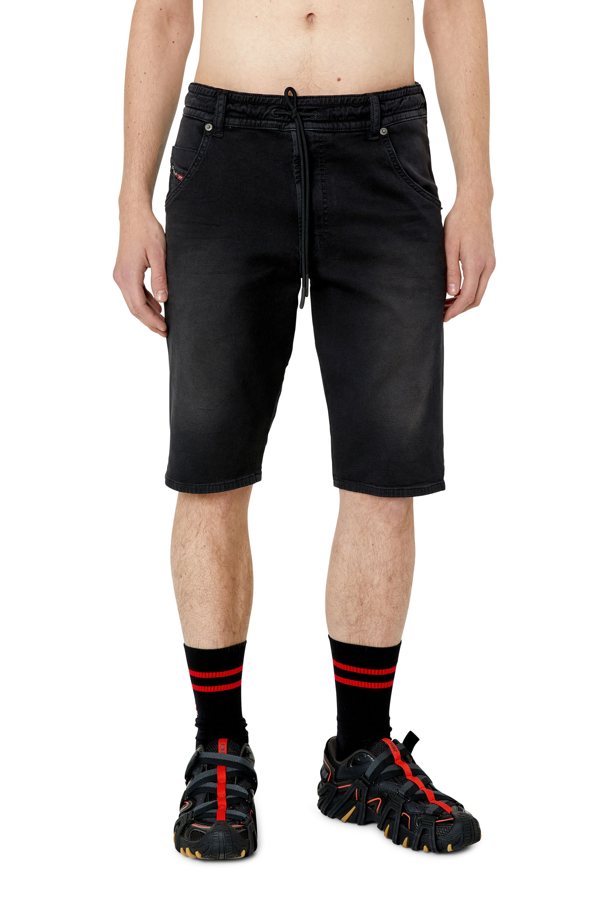 Diesel Shorts - D-KROOSHORT-Z-NE SHORTS Black