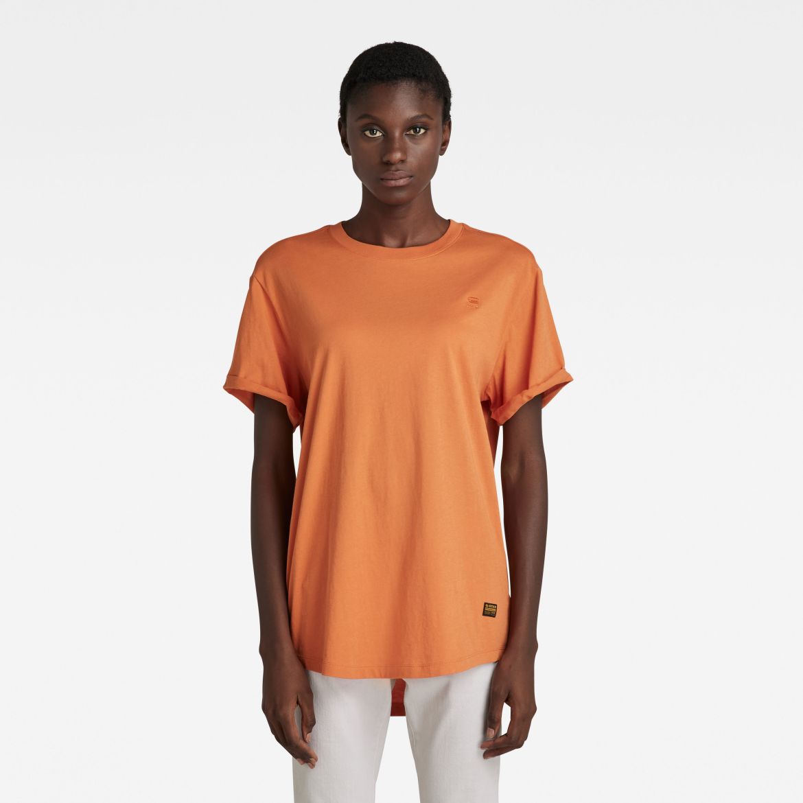 G-STAR T-shirt - Lash fem loose r t s\s orange