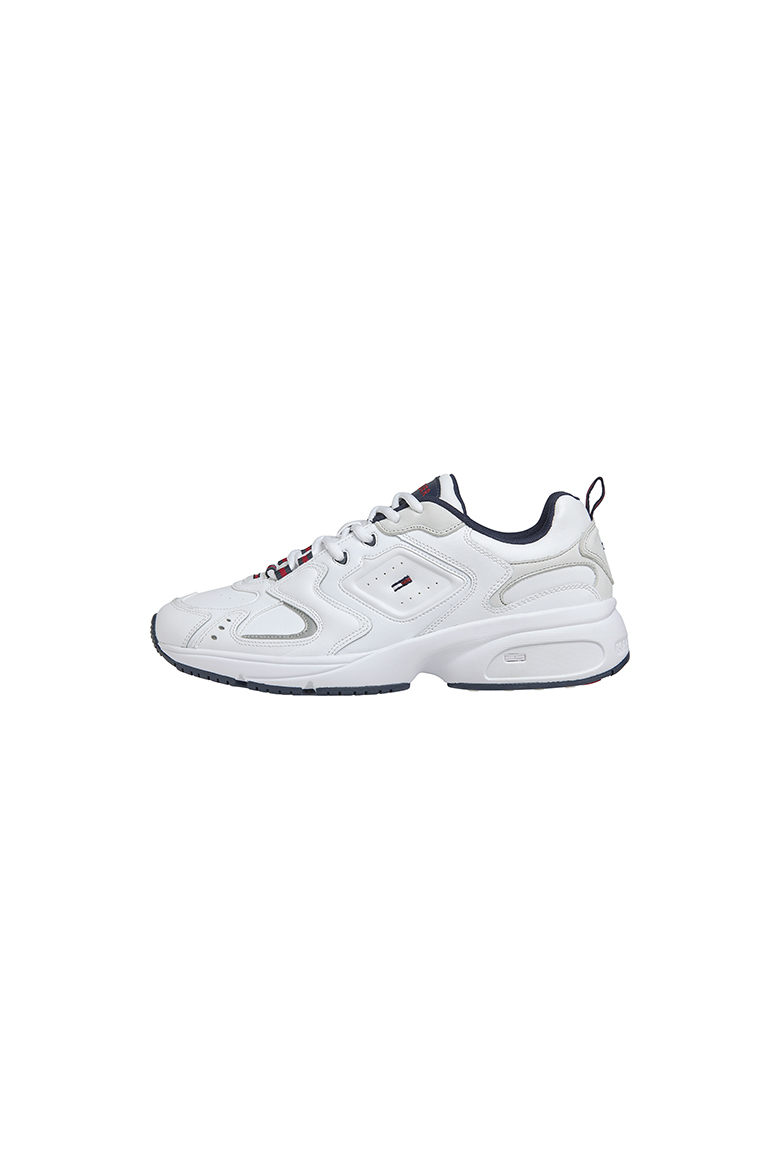 Tommy Jeans Sneakers - HERITAGE SNEAKER white