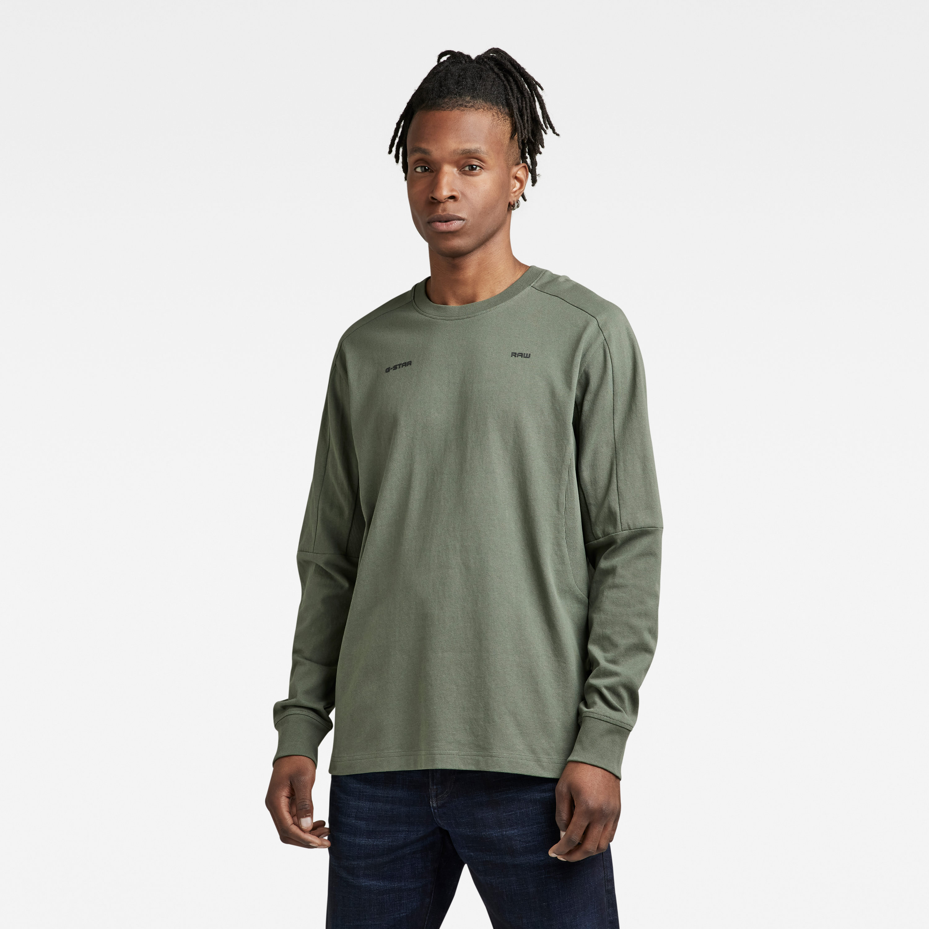 G-STAR T-Shirt - Moto R T Ls Green