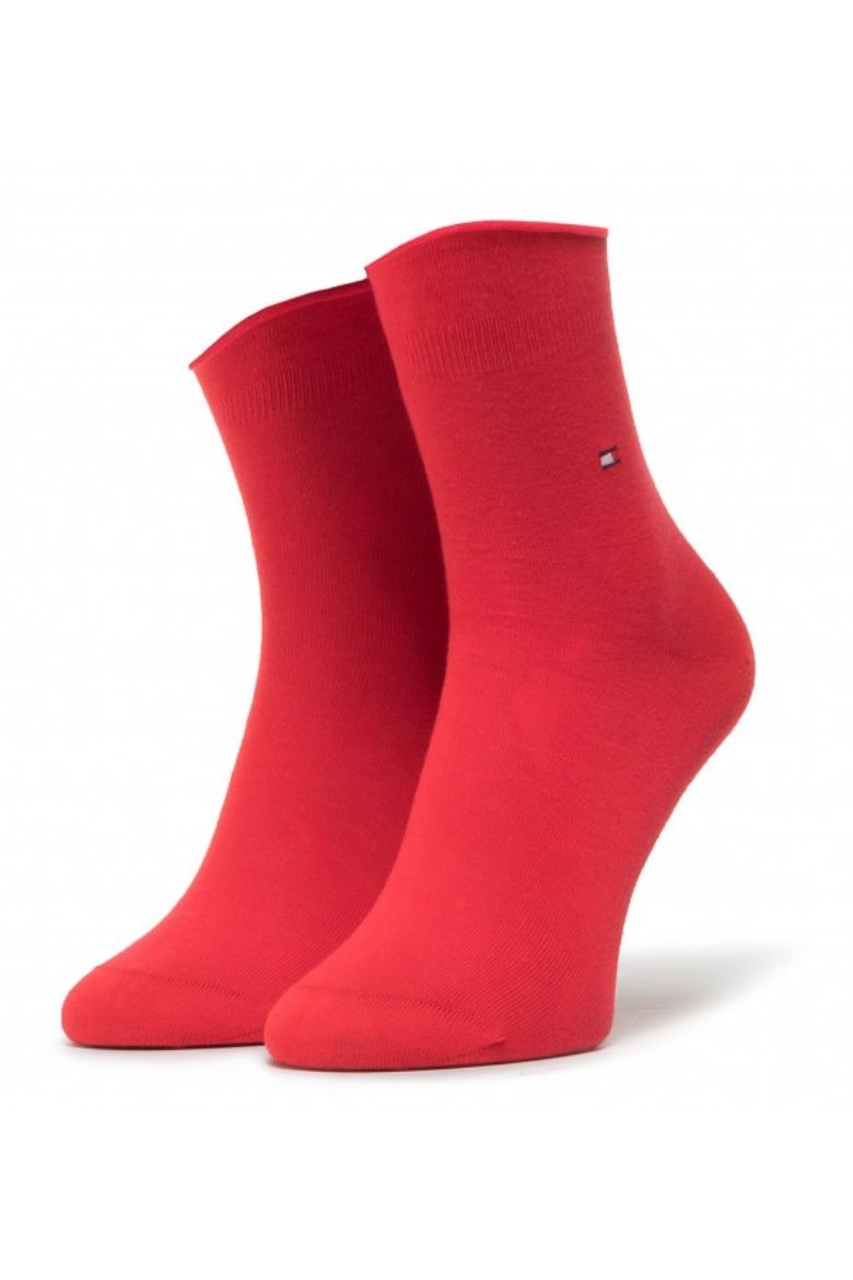 Tommy Hilfiger Socks - TH WOMEN 98% COTTON SOCK 1P Red