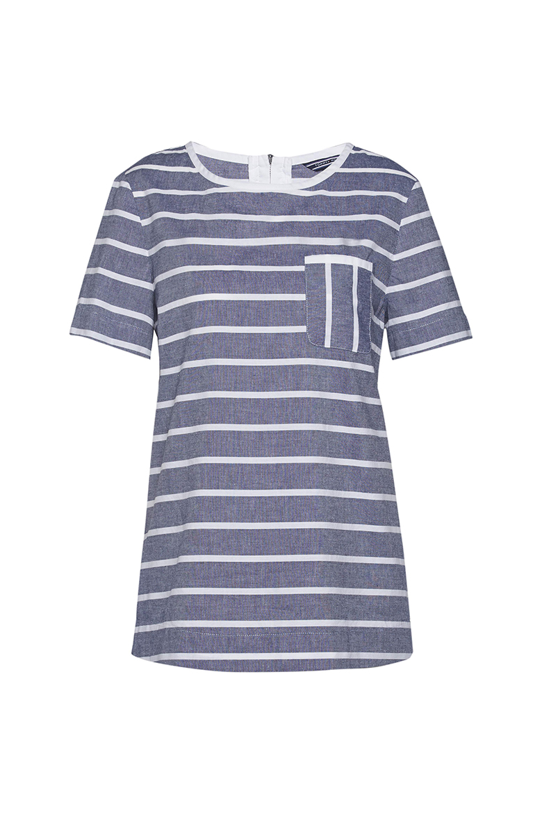 Tommy Hilfiger T-shirt - NADIE TOP SS Blue