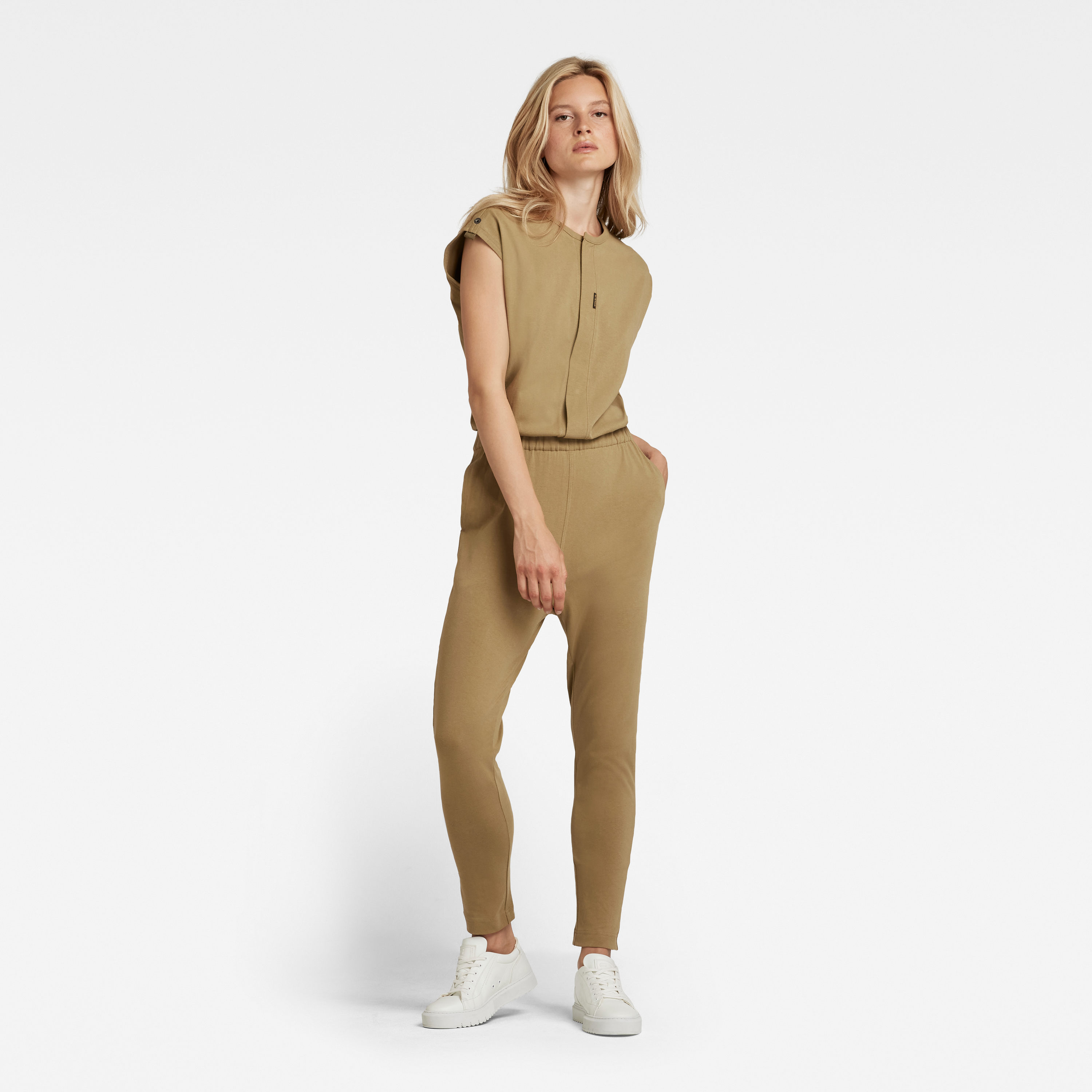 G-STAR Jumpsuit - Snap Button Jumpsuit Withs Green