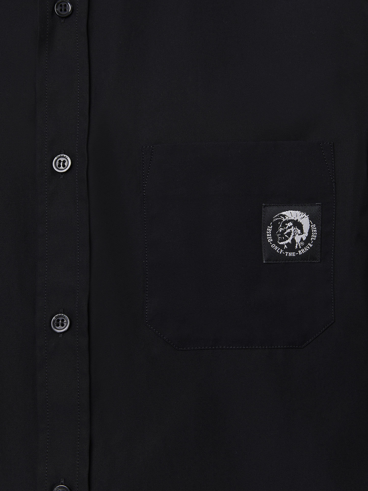 Diesel Shirt - SBILLPOCKET SHIRT black