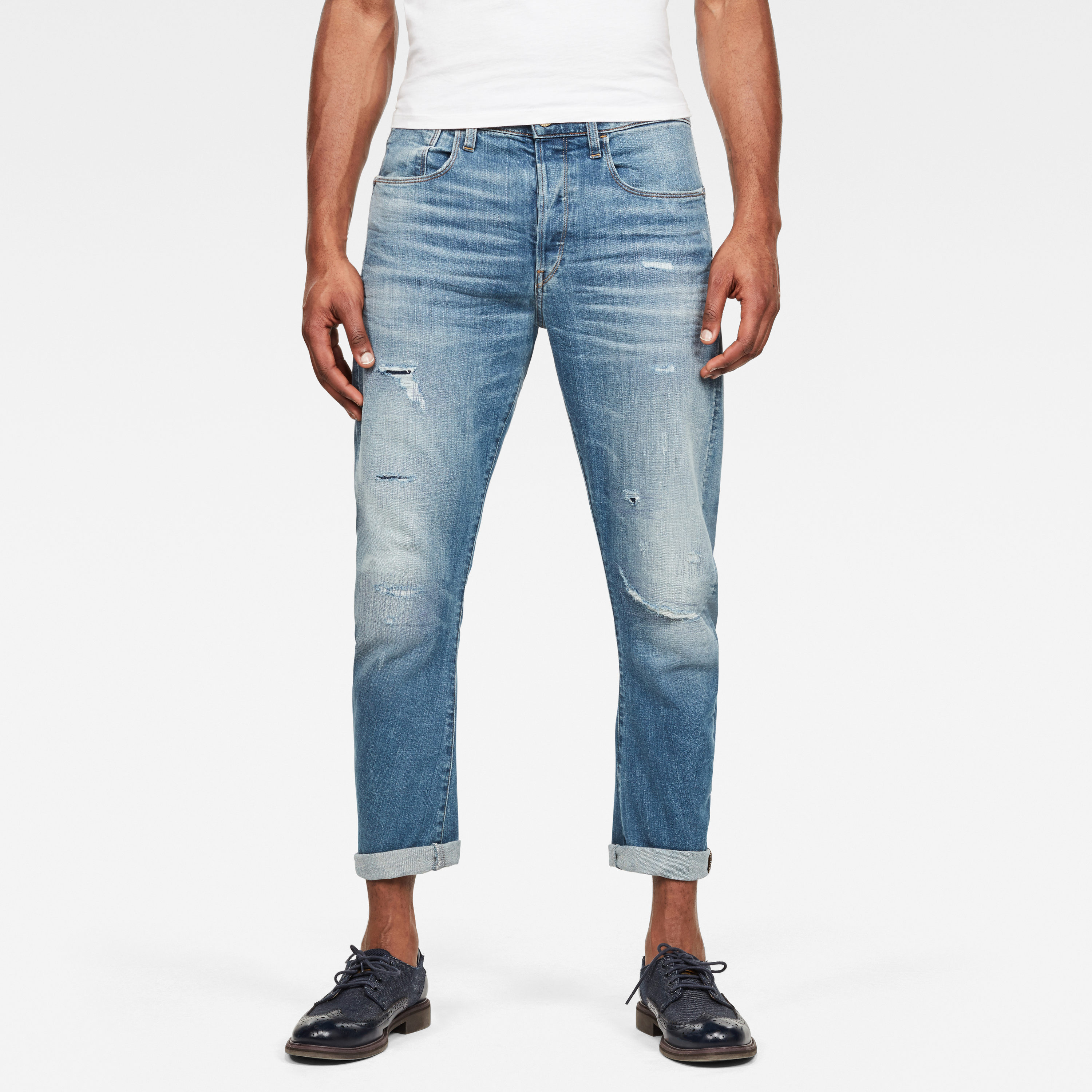 G-STAR Jeans - Type c 3d straight tapered 2.0 blue-grey