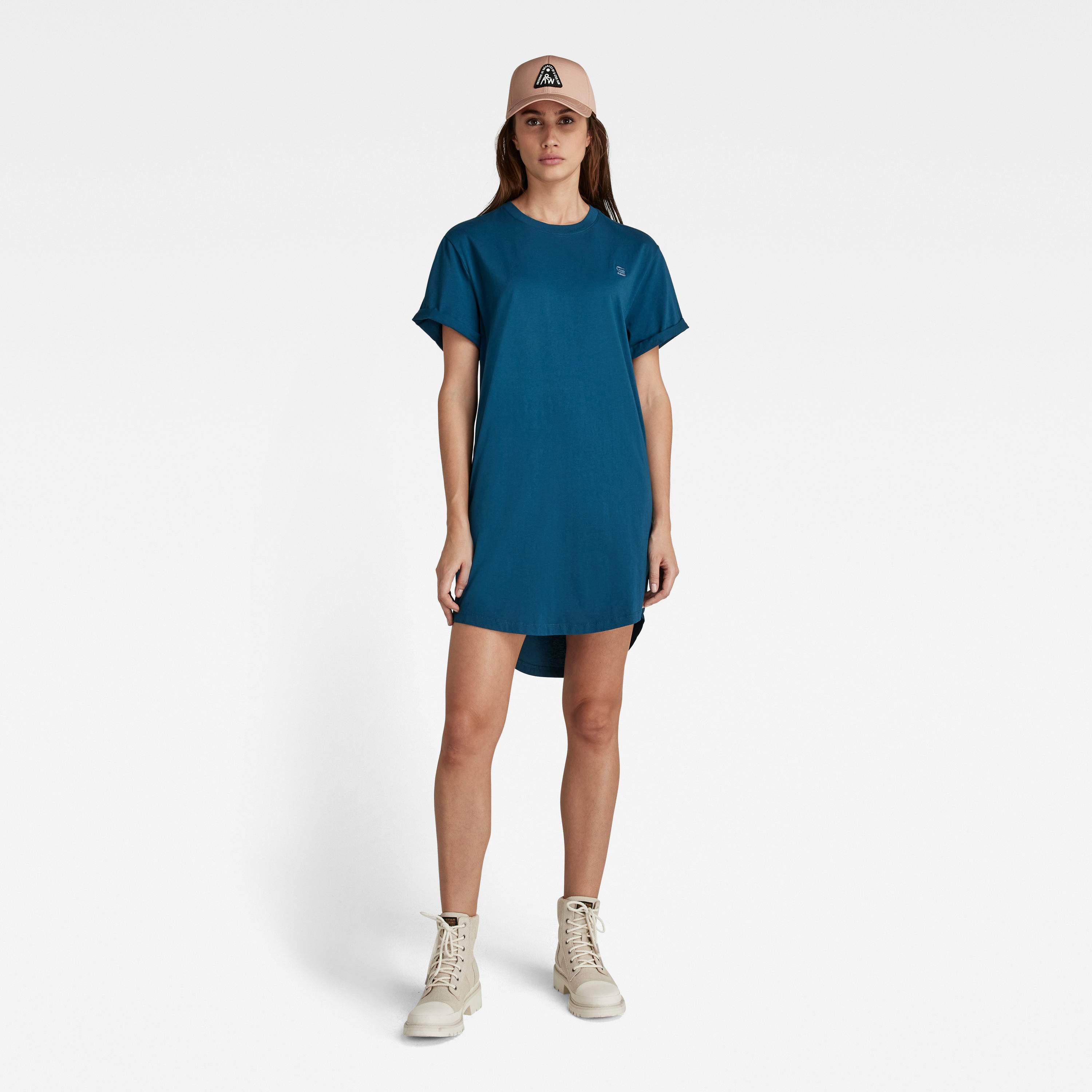 G-STAR Dress - Lash fem loose dress s\s blue