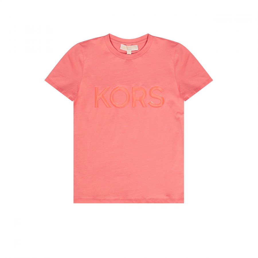 Michael Kors T-shirt - TONAL KORS BABY TSHIRT pink