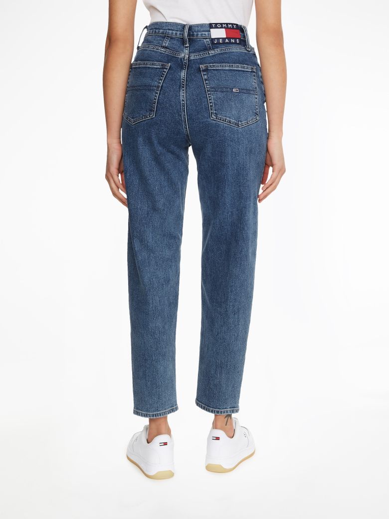 Tommy Jeans Jeans - MOM JEAN UHR TPRD CF6132 blue