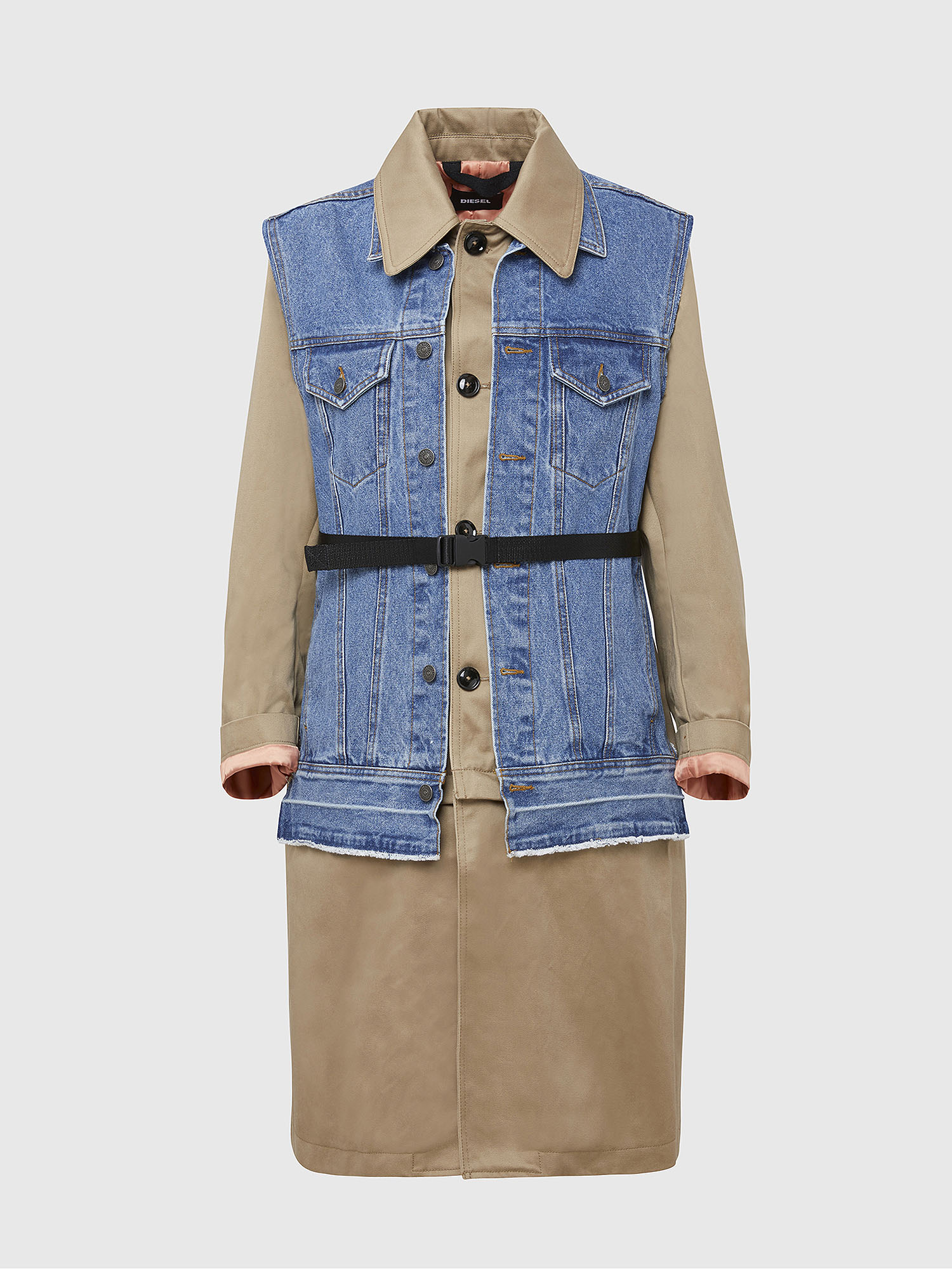 Diesel Jacket - WCHARIE JACKET brown