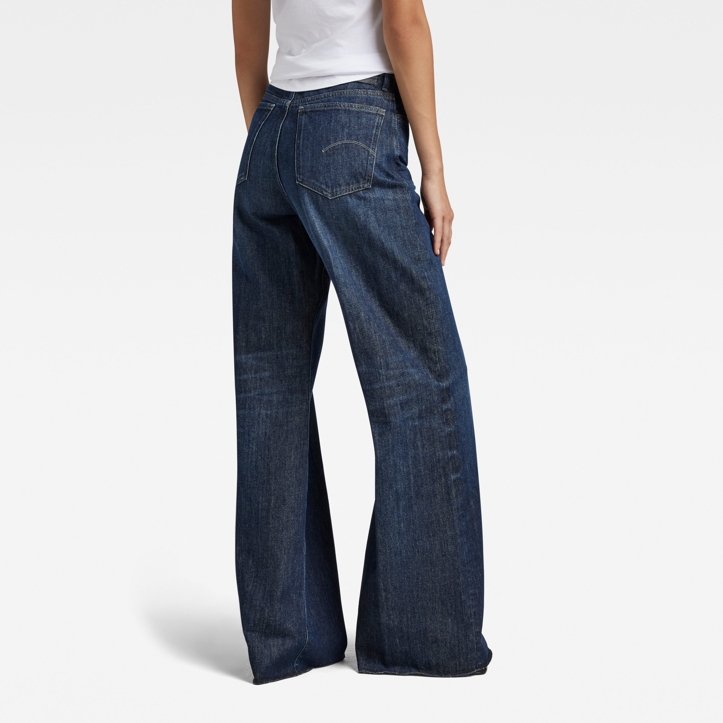 G-STAR Jeans - Deck Ultra High Wide Leg wmn blue