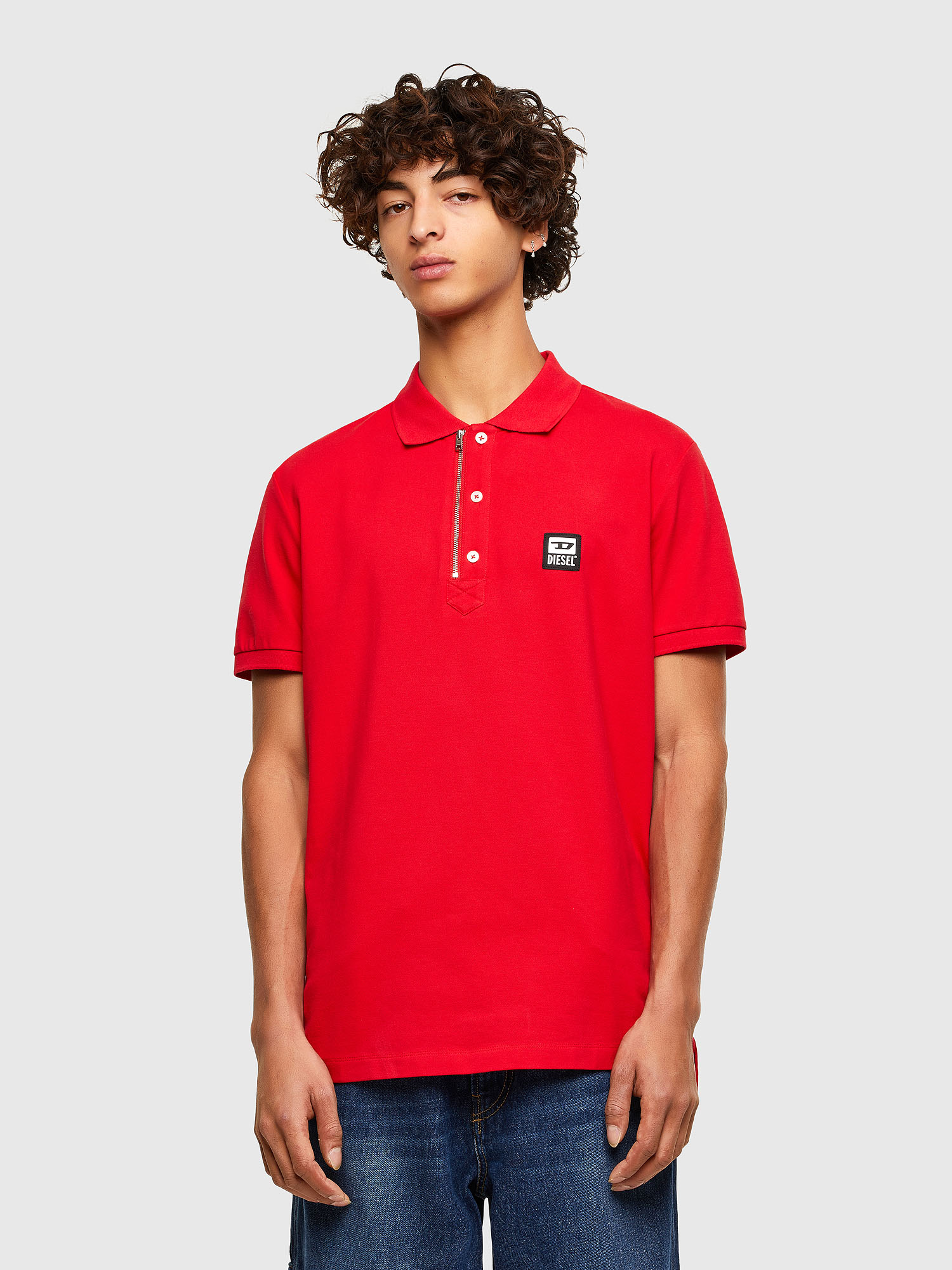 Diesel Polo Shirt - THARRY POLO SHIRT Red